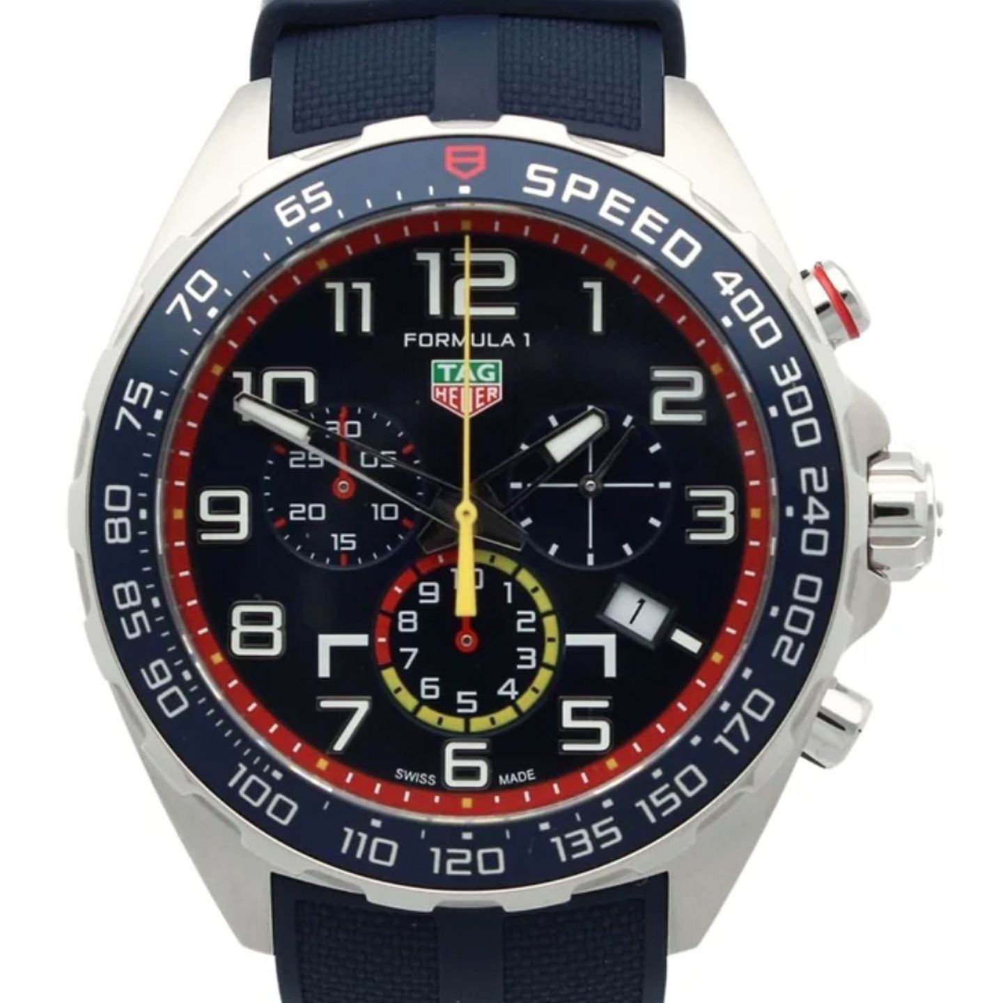 TAG Heuer Formula 1 Quartz CAZ101AL.FT8052 (2026) - Blauw wijzerplaat 43mm Staal (1/7)
