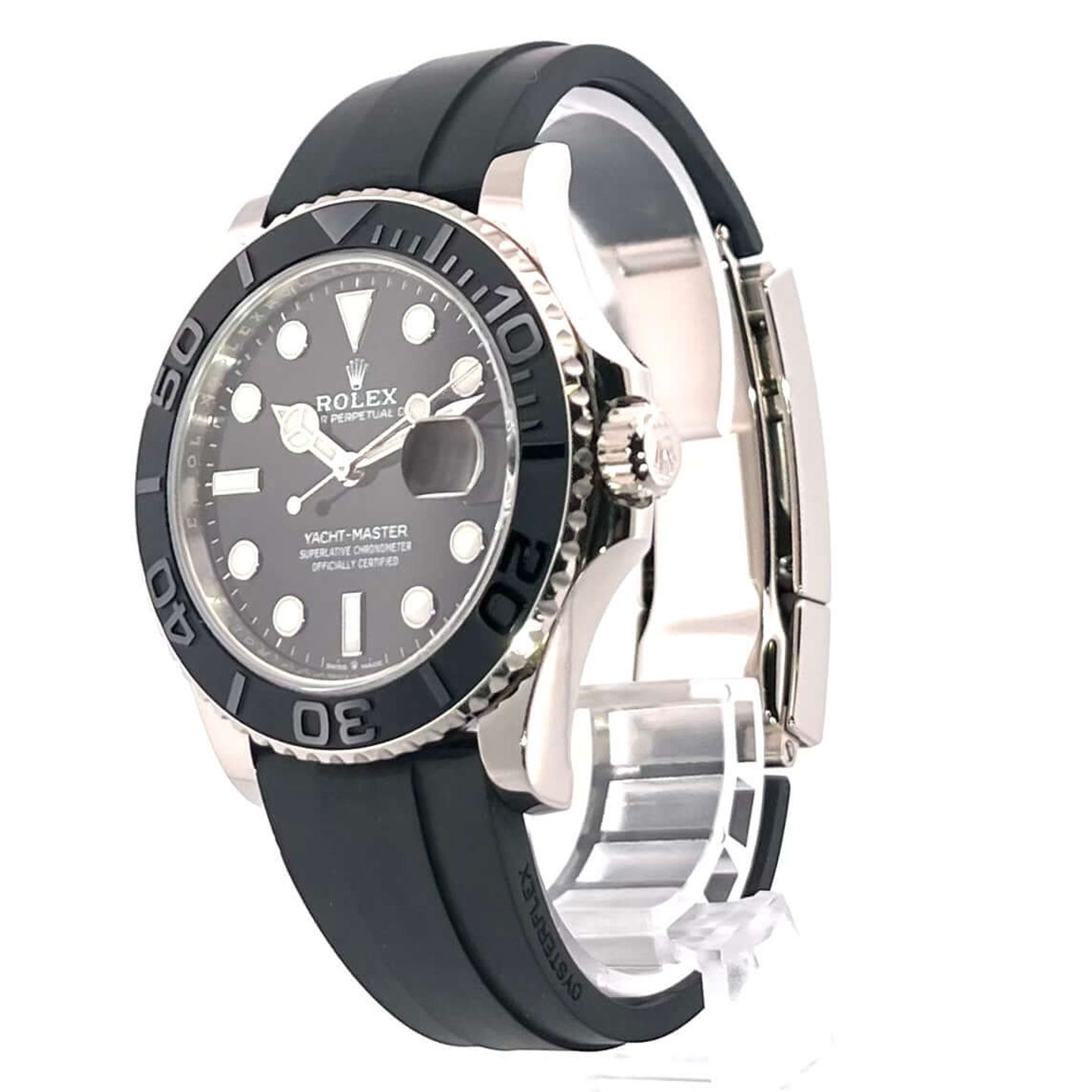 Rolex Yacht-Master 42 226659 (2021) - Zwart wijzerplaat 42mm Witgoud (3/8)