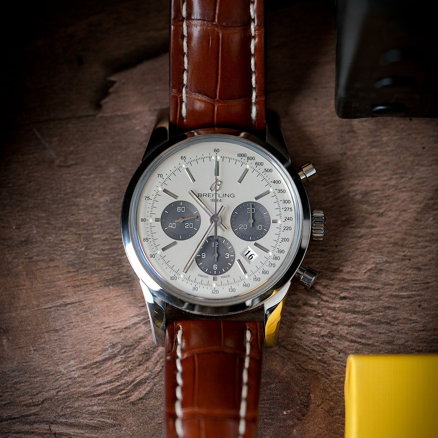 Breitling Transocean Chronograph AB0152121G1A1 - (1/7)