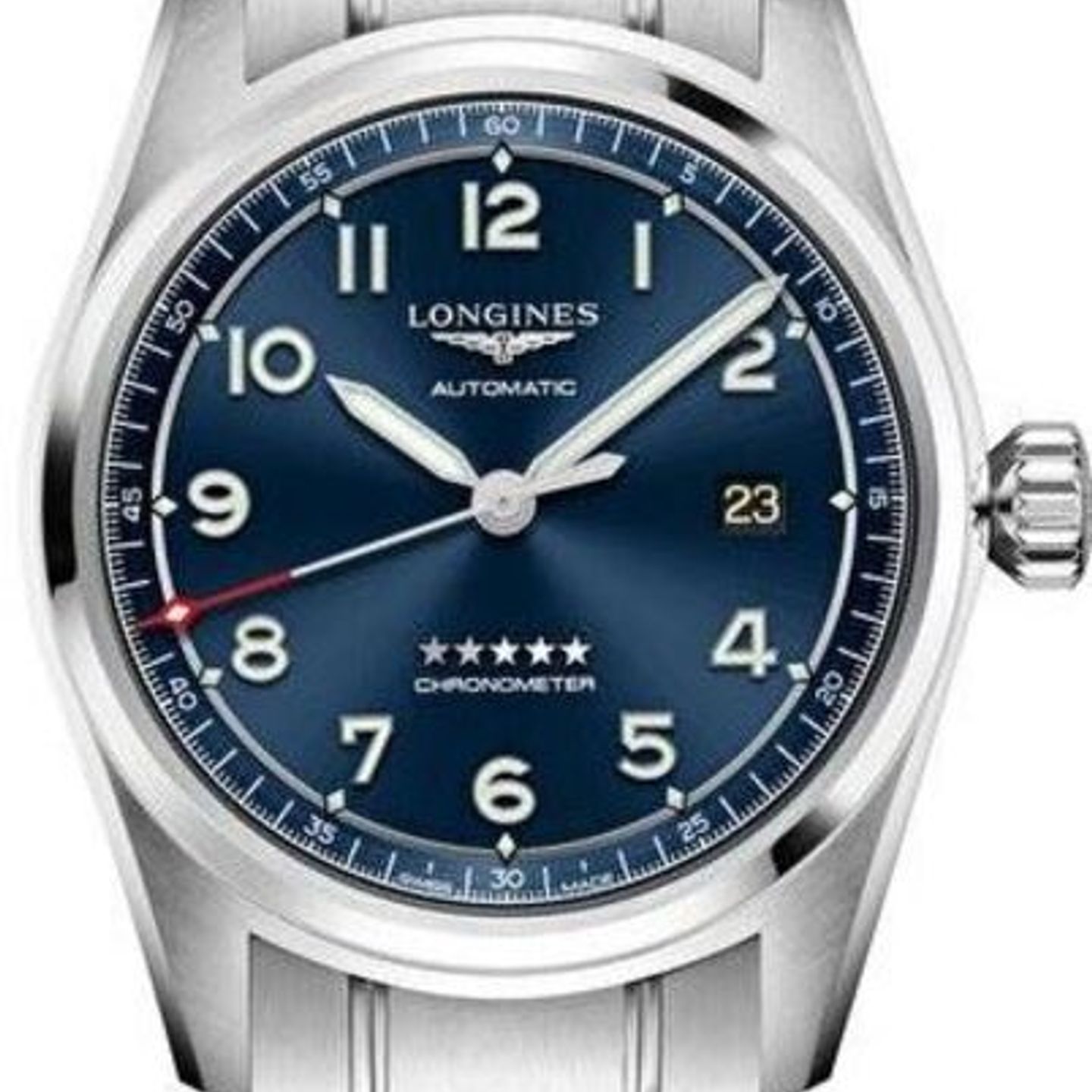 Longines Spirit L3.810.4.93.6 (2026) - Blue dial 40 mm Steel case (1/1)