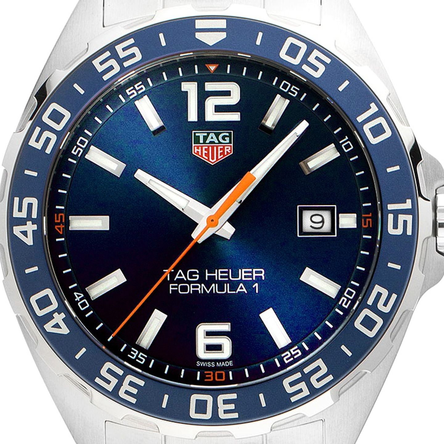 TAG Heuer Formula 1 Quartz WAZ1010.BA0842 (2025) - Blue dial 43 mm Steel case (1/7)
