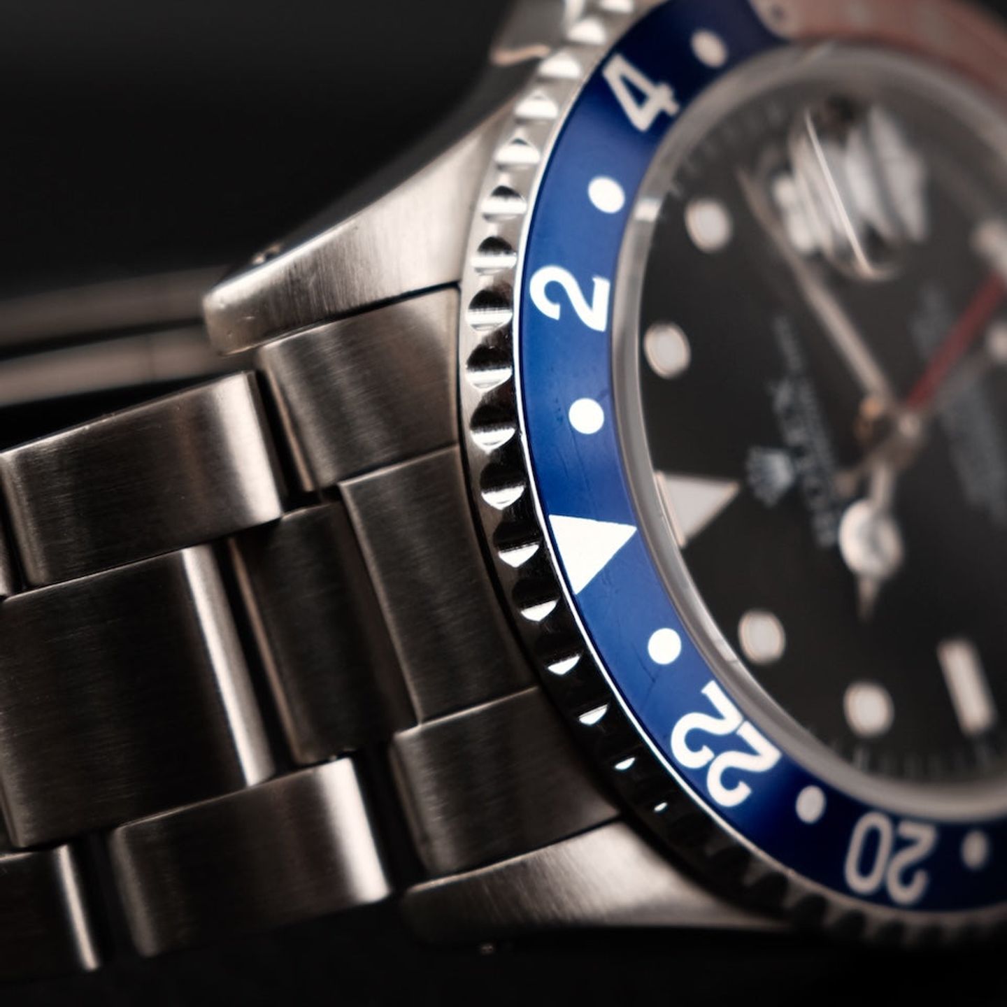 Rolex GMT-Master 16700 (1994) - Zwart wijzerplaat 40mm Staal (5/8)