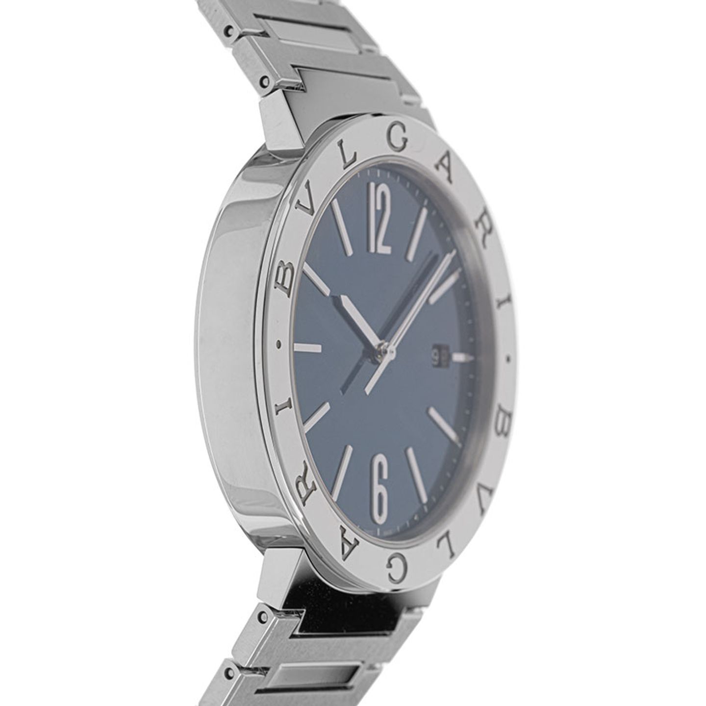 Bulgari Bulgari 103720 (2025) - Blauw wijzerplaat 41mm Staal (5/7)