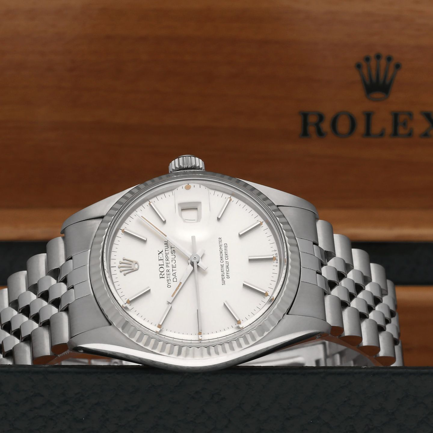 Rolex Datejust 36 16014 (1979) - Silver dial 36 mm Steel case (3/8)