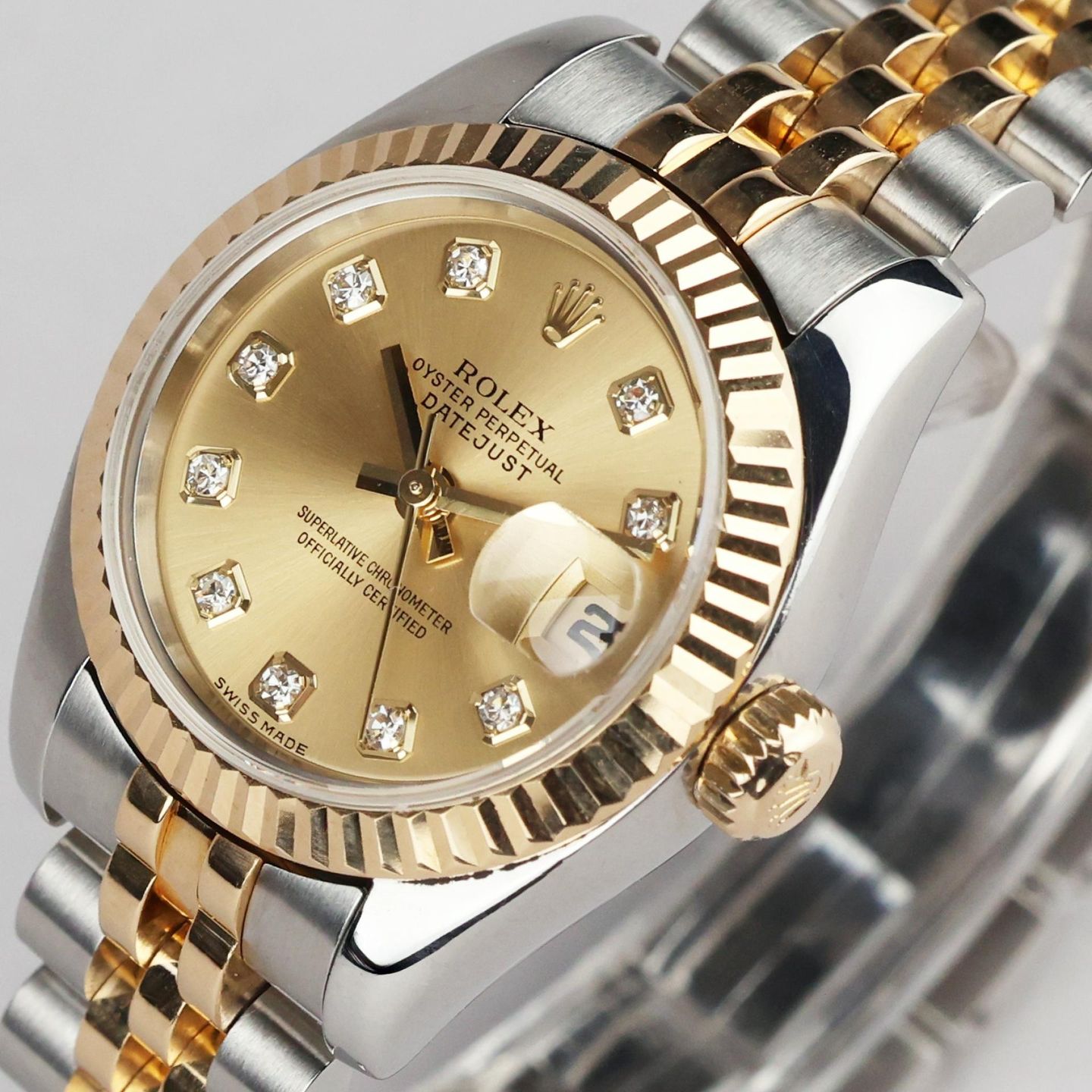 Rolex Lady-Datejust 179173 (2006) - 26mm Goud/Staal (5/7)