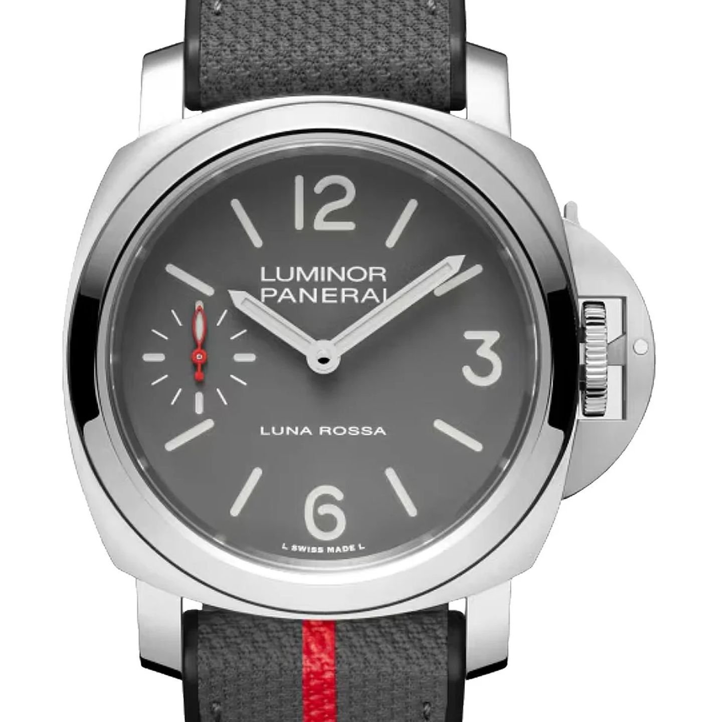 Panerai Luminor Base Logo PAM01653 (2026) - Grijs wijzerplaat 44mm Staal (1/1)
