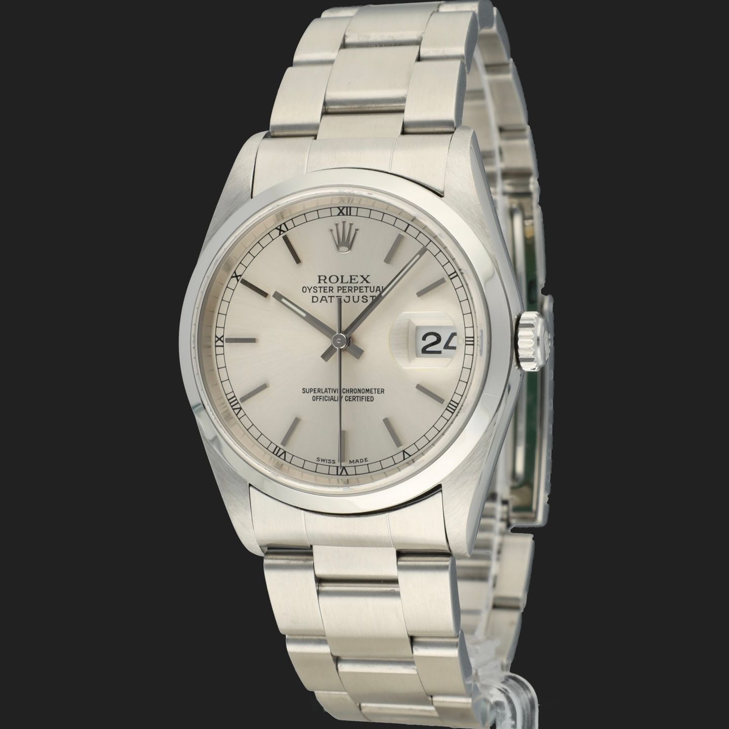 Rolex Datejust 36 116200 (2002) - 36mm Staal (1/8)