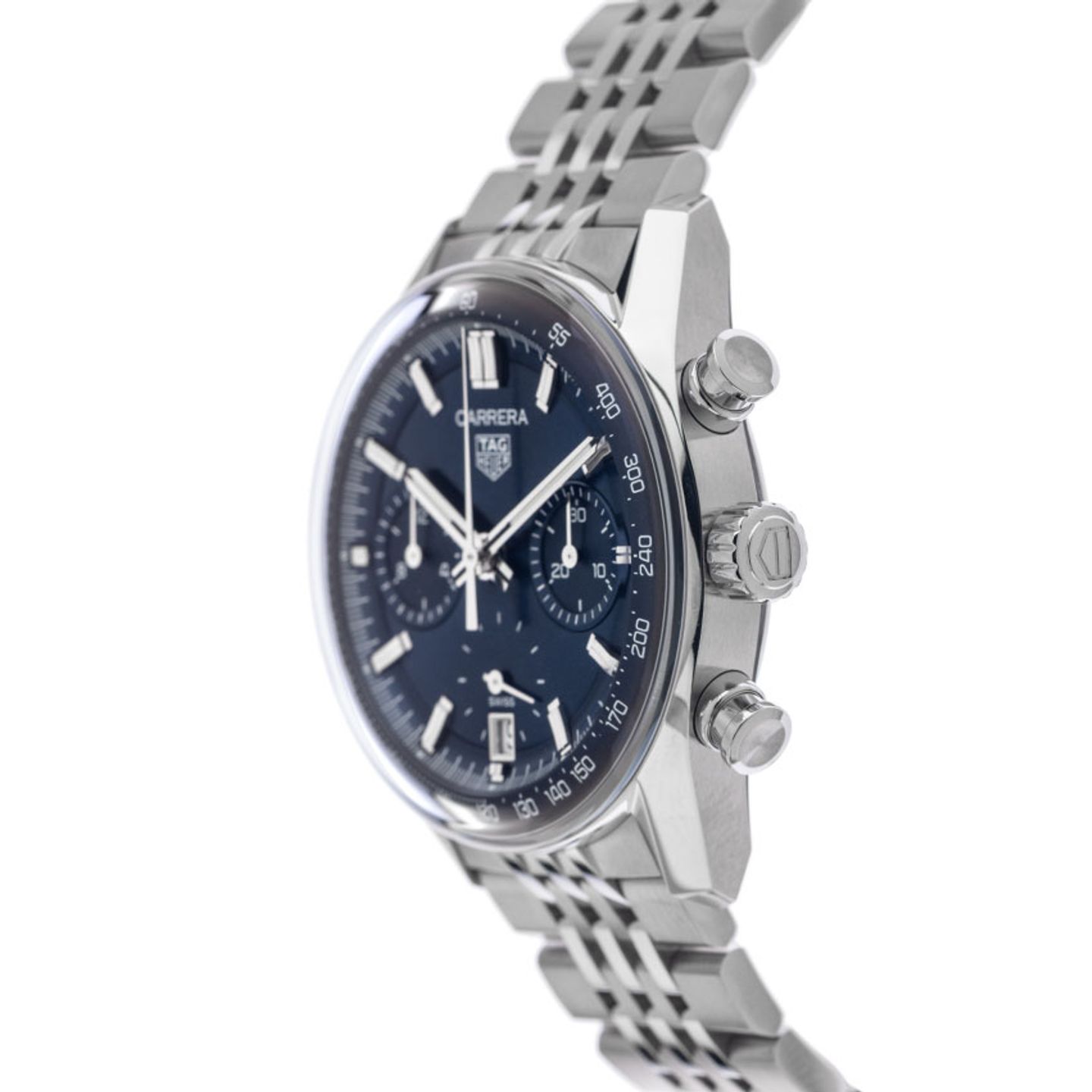 TAG Heuer Carrera CBS2212.BA0048 (2025) - Blue dial 39 mm Steel case (4/7)