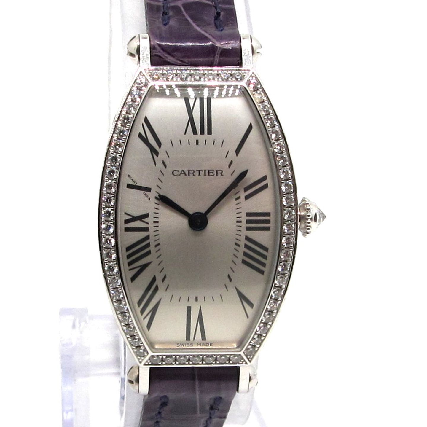 Cartier Tonneau 2711 (2007) - 21mm Witgoud (1/5)