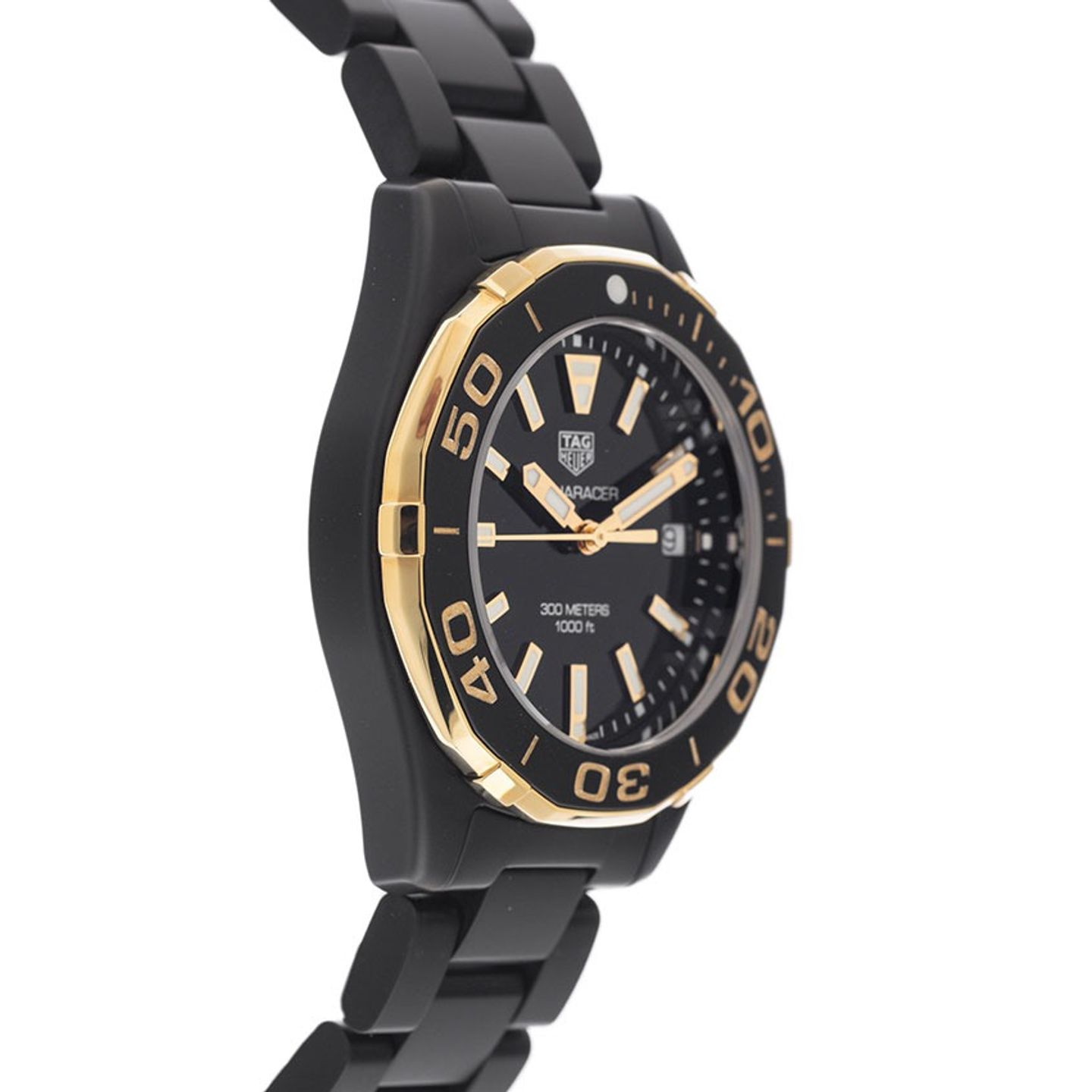 TAG Heuer Aquaracer Lady WAY1321.BH0743 (2025) - Black dial 35 mm Ceramic case (5/7)