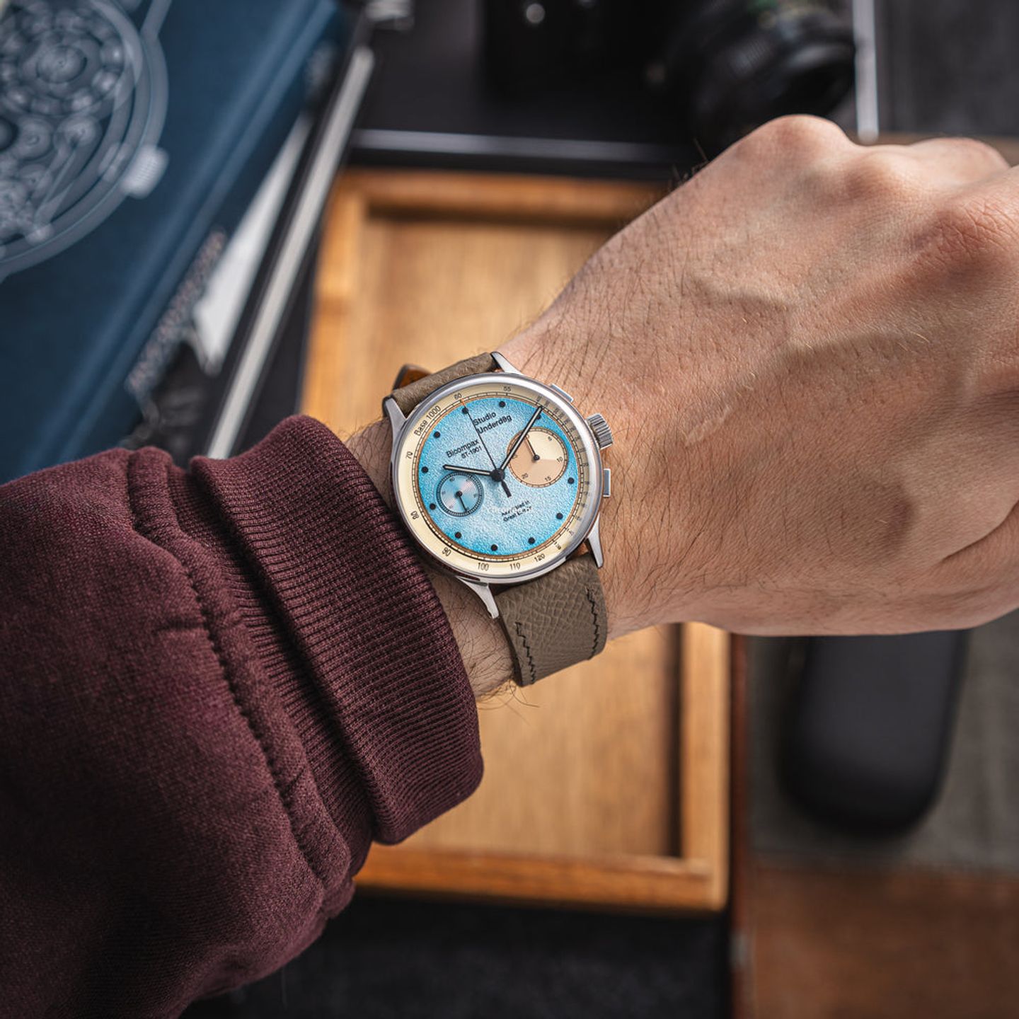 Studio Underdog Desert Sky Desert Sky (Gen3) (2025) - Blauw wijzerplaat 38mm Staal (6/8)