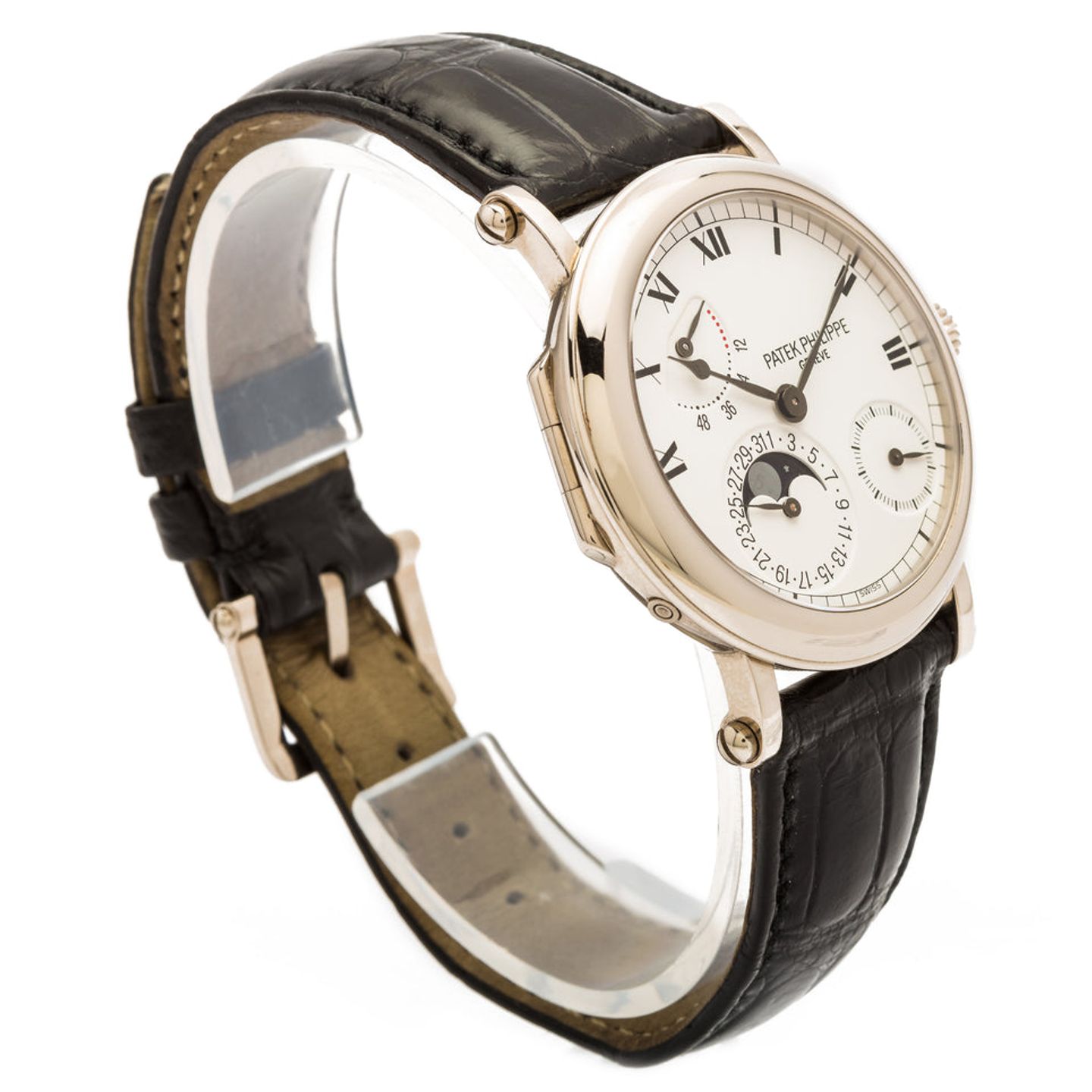 Patek Philippe Complications 5054G (2000) - Wit wijzerplaat 36mm Witgoud (3/7)