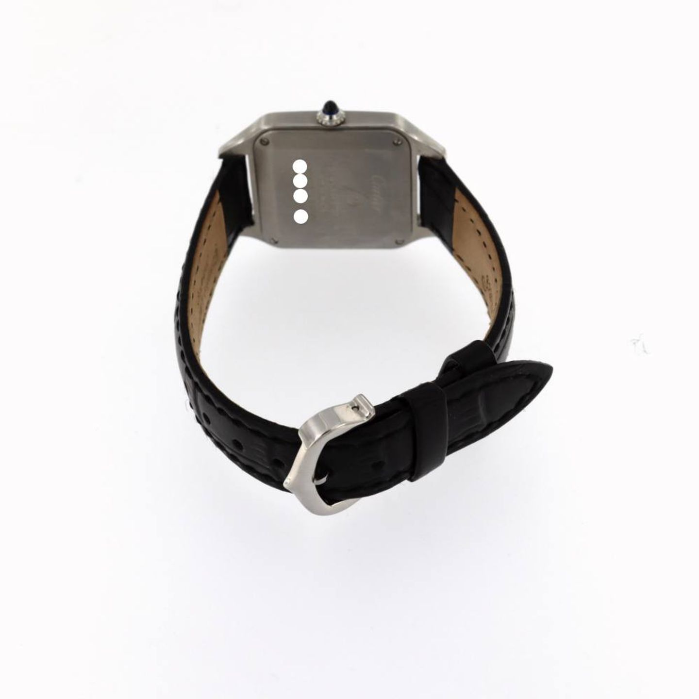 Cartier Santos Dumont WSSA0023 (2021) - Silver dial 28 mm Steel case (4/6)