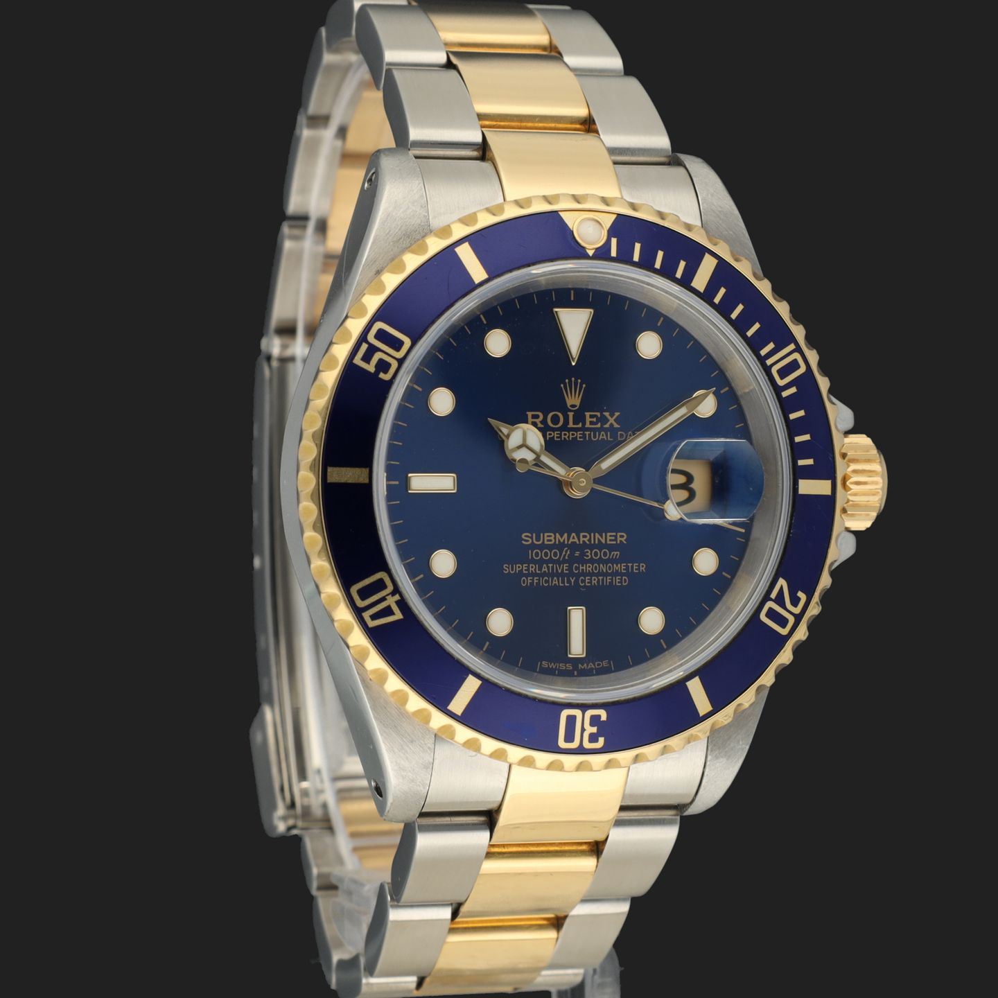 Rolex Submariner Date 116613 (2000) - 40 mm Gold/Steel case (4/8)