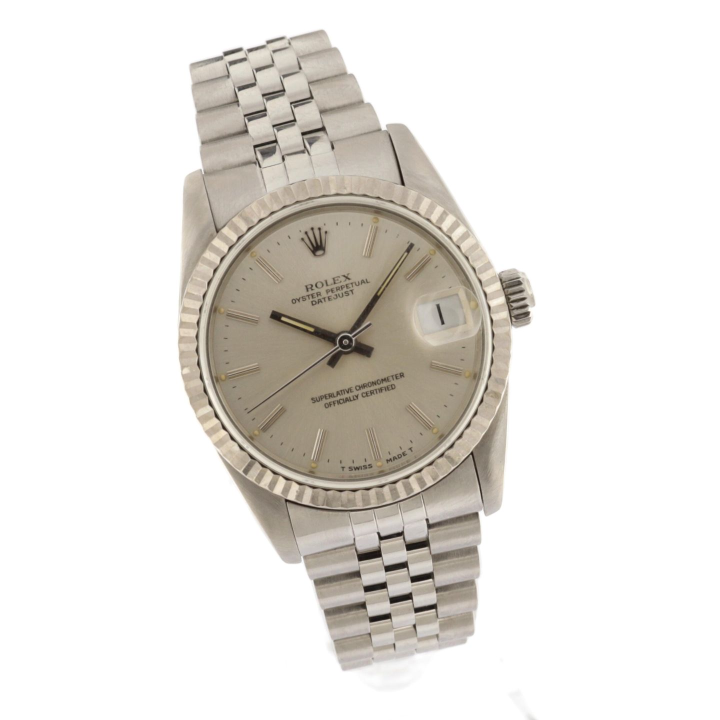 Rolex Datejust 31 68274 (1989) - Zilver wijzerplaat 31mm Staal (1/6)