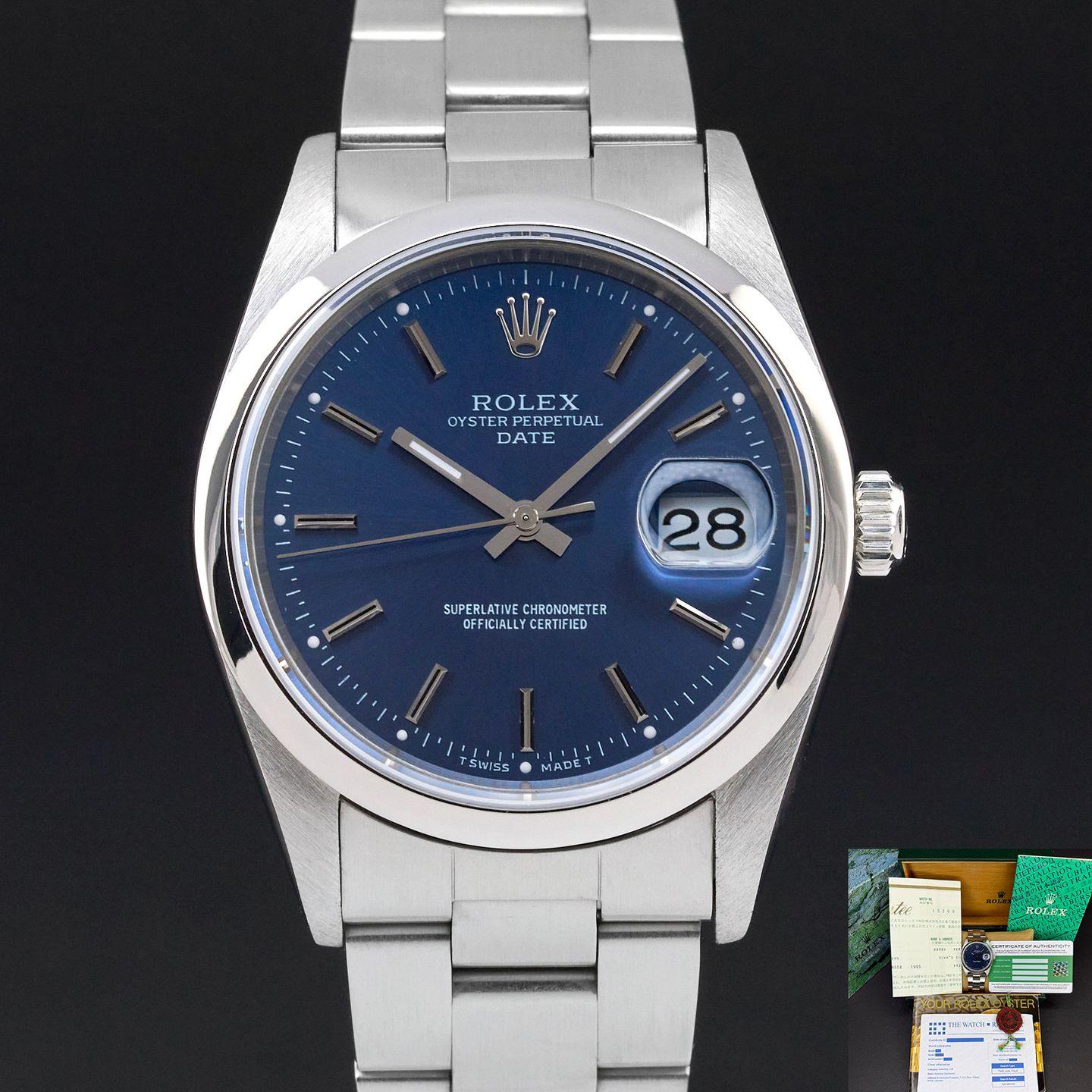 Rolex Oyster Perpetual Date 15200 - (1/8)
