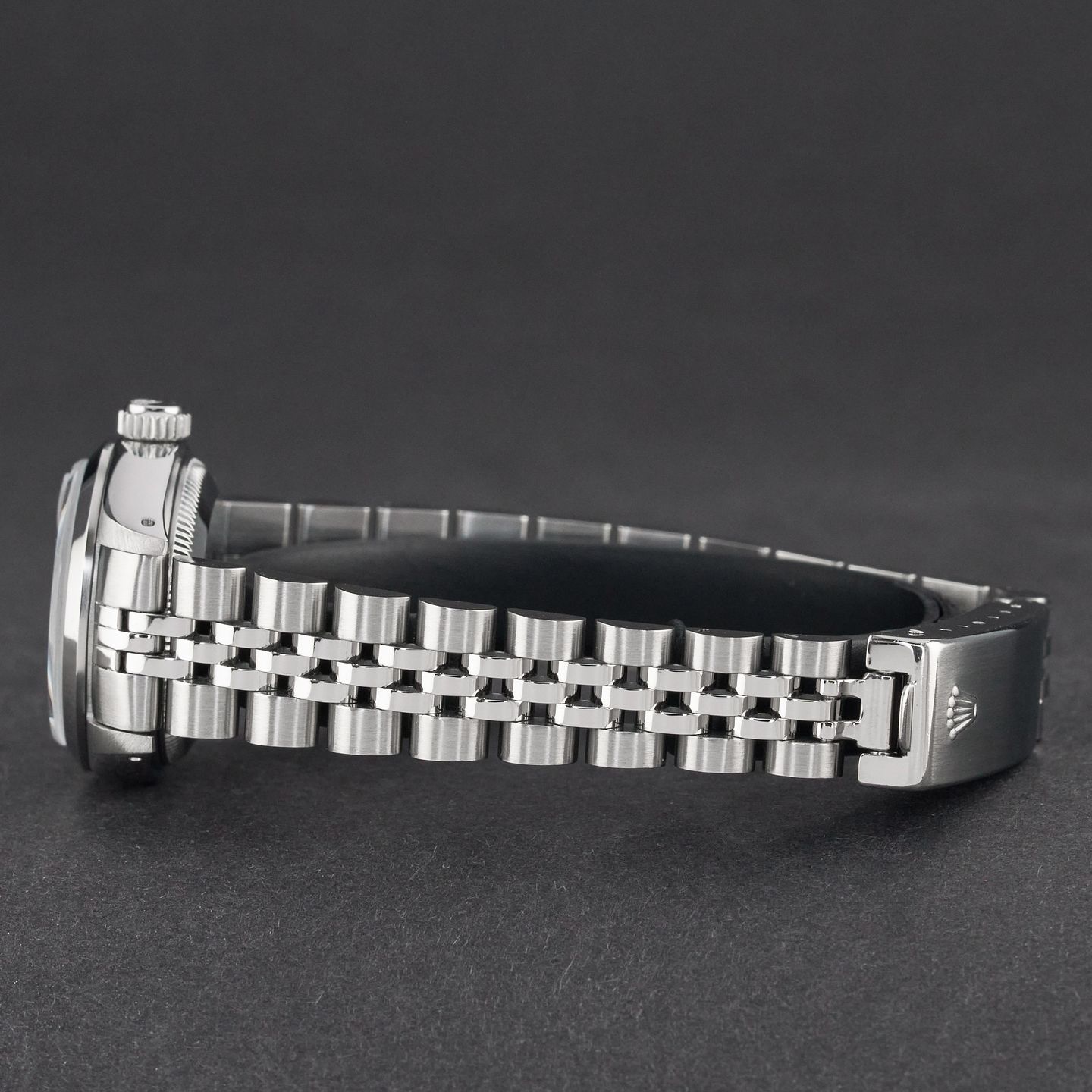 Rolex Oyster Perpetual Lady Date 69190 (1990) - Grijs wijzerplaat 26mm Staal (5/8)