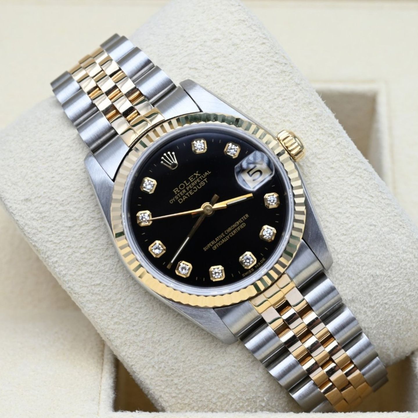 Rolex Datejust 31 68273 (1995) - 31 mm Gold/Steel case (1/7)