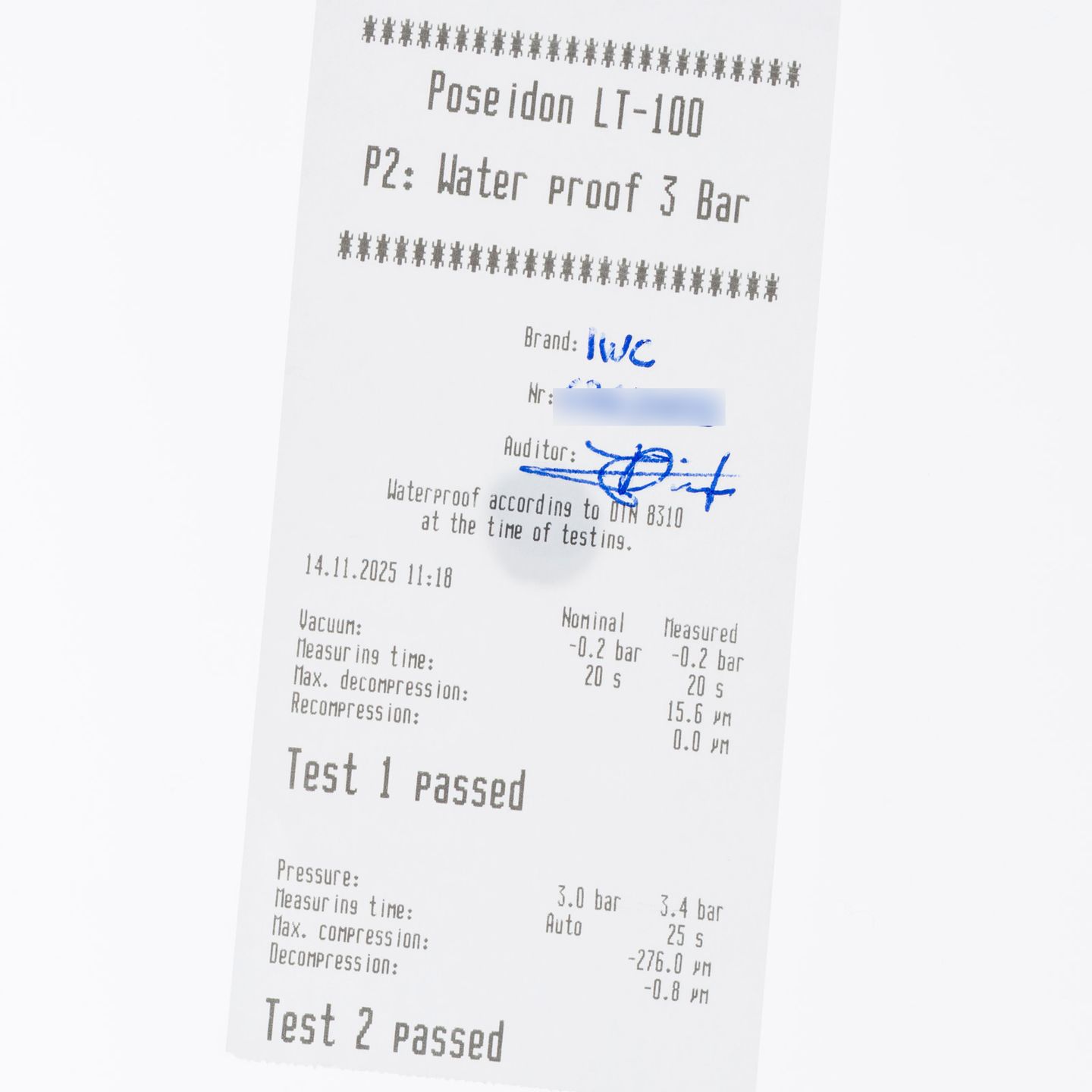 IWC Portuguese Chronograph IW371606 (Unknown (random serial)) - Blue dial 41 mm Steel case (5/8)