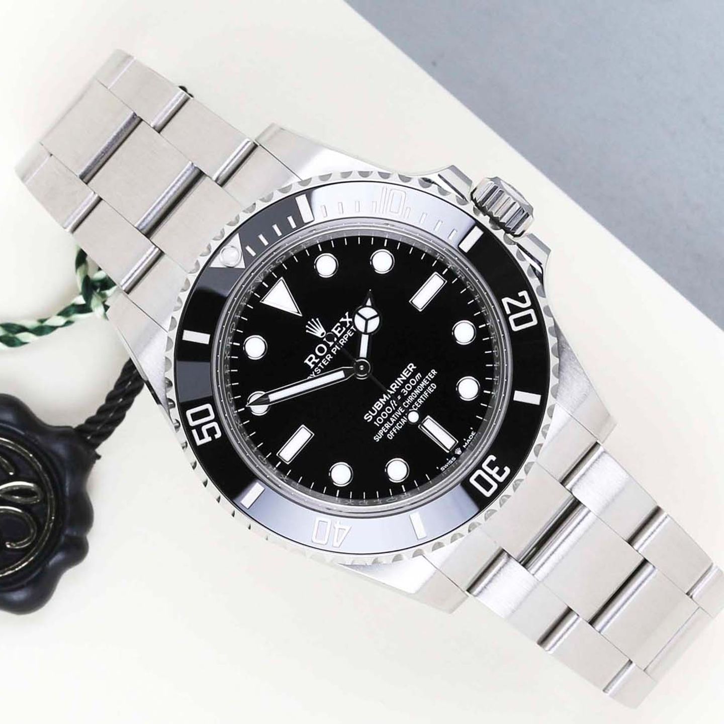 Rolex Submariner No Date 124060 (2024) - Black dial 41 mm Steel case (1/8)