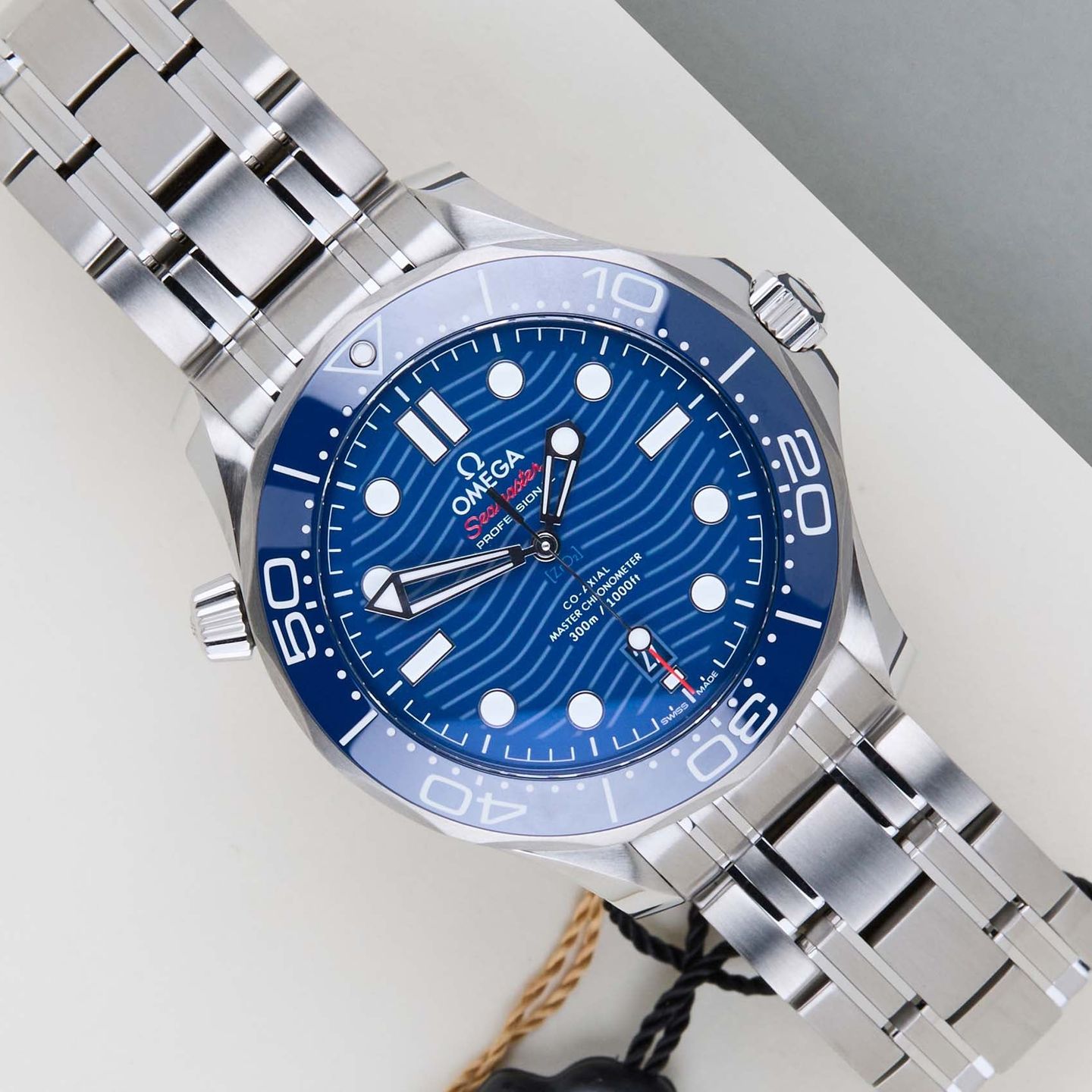 Omega Seamaster Diver 300 M 210.30.42.20.03.001 (2026) - Blauw wijzerplaat 42mm Staal (1/8)