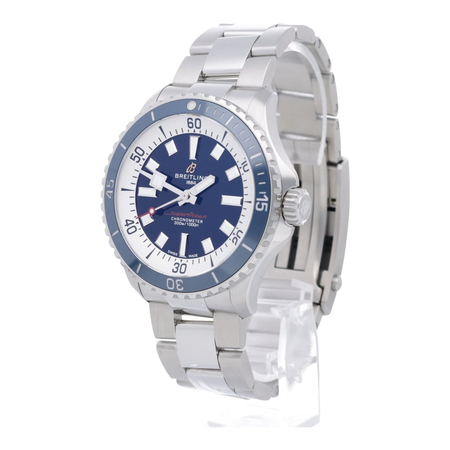 Breitling Superocean 42 A17375E71C1A1 (2025) - Blue dial 42 mm Steel case (2/7)