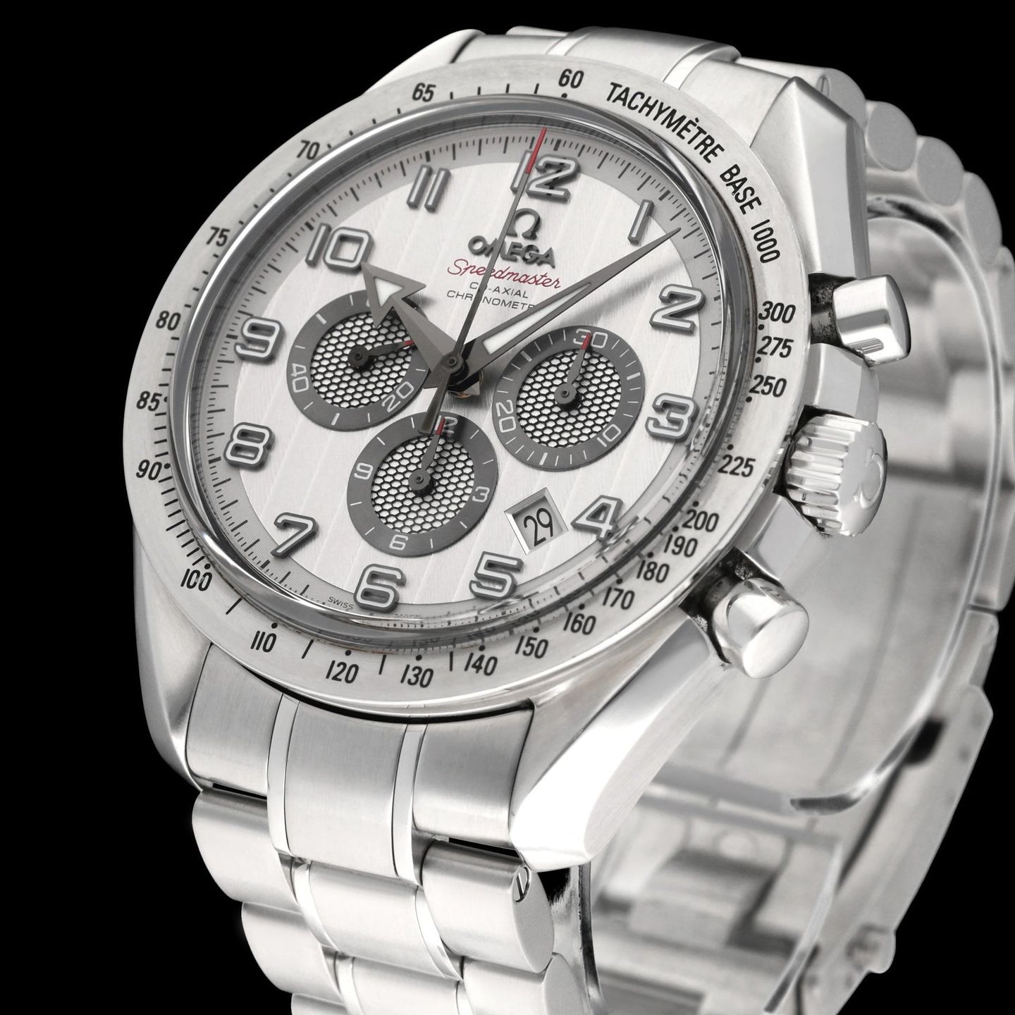 Omega Speedmaster Broad Arrow 321.10.44.50.02.001 (2012) - Silver dial 44 mm Steel case (7/8)