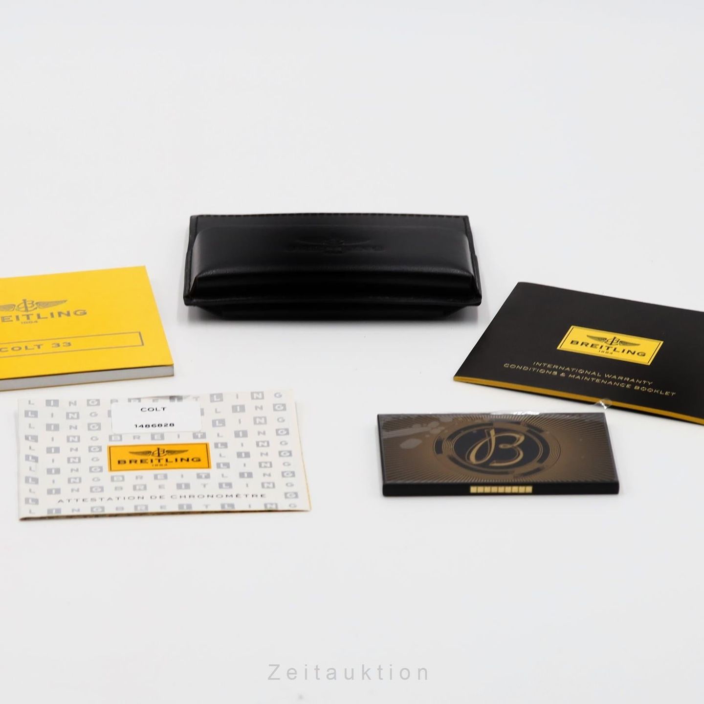 Breitling Colt Lady A7738711/BB51 (Onbekend (willekeurig serienummer)) - Zwart wijzerplaat 33mm Staal (8/8)