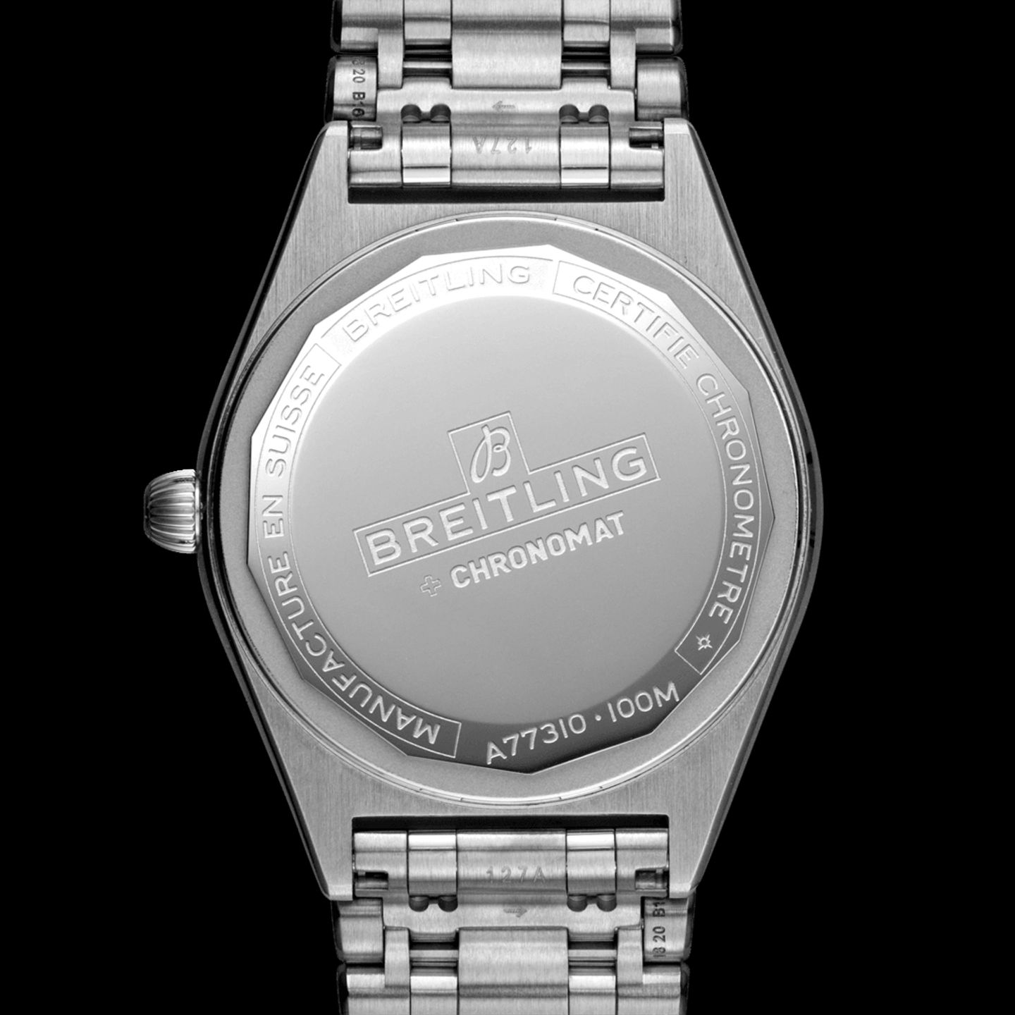 Breitling Chronomat A77310101A3A1 (2024) - Wit wijzerplaat 32mm Staal (4/5)