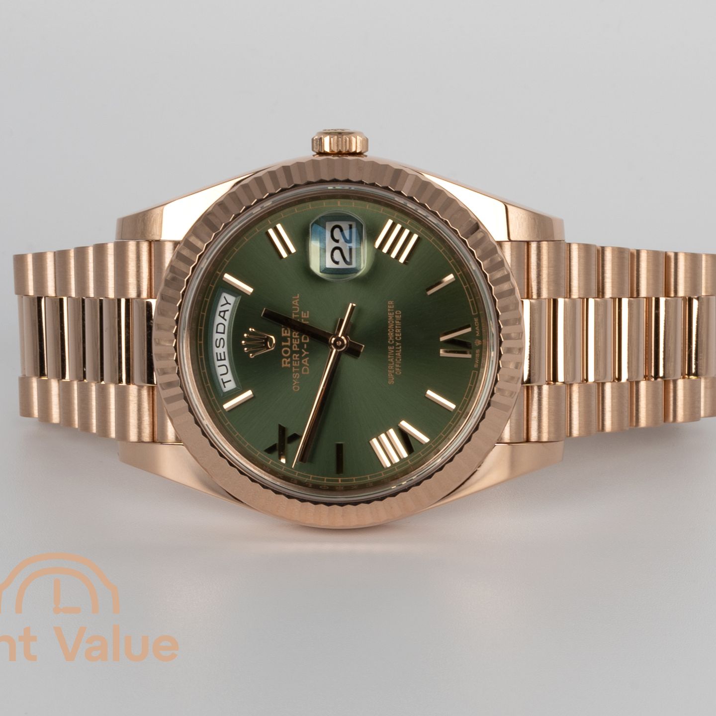 Rolex Day-Date 40 228235 (2020) - 40 mm Rose Gold case (2/6)