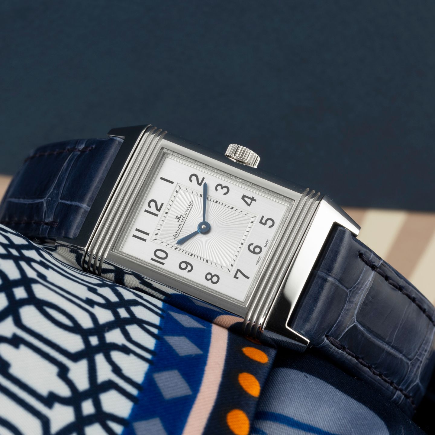 Jaeger-LeCoultre Reverso Classic Small Q2608440 (Onbekend (willekeurig serienummer)) - Zilver wijzerplaat 21mm Staal (2/8)