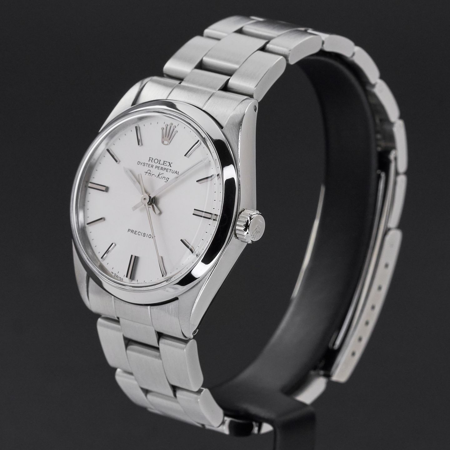 Rolex Air-King 5500 (1966) - 34 mm Steel case (4/8)