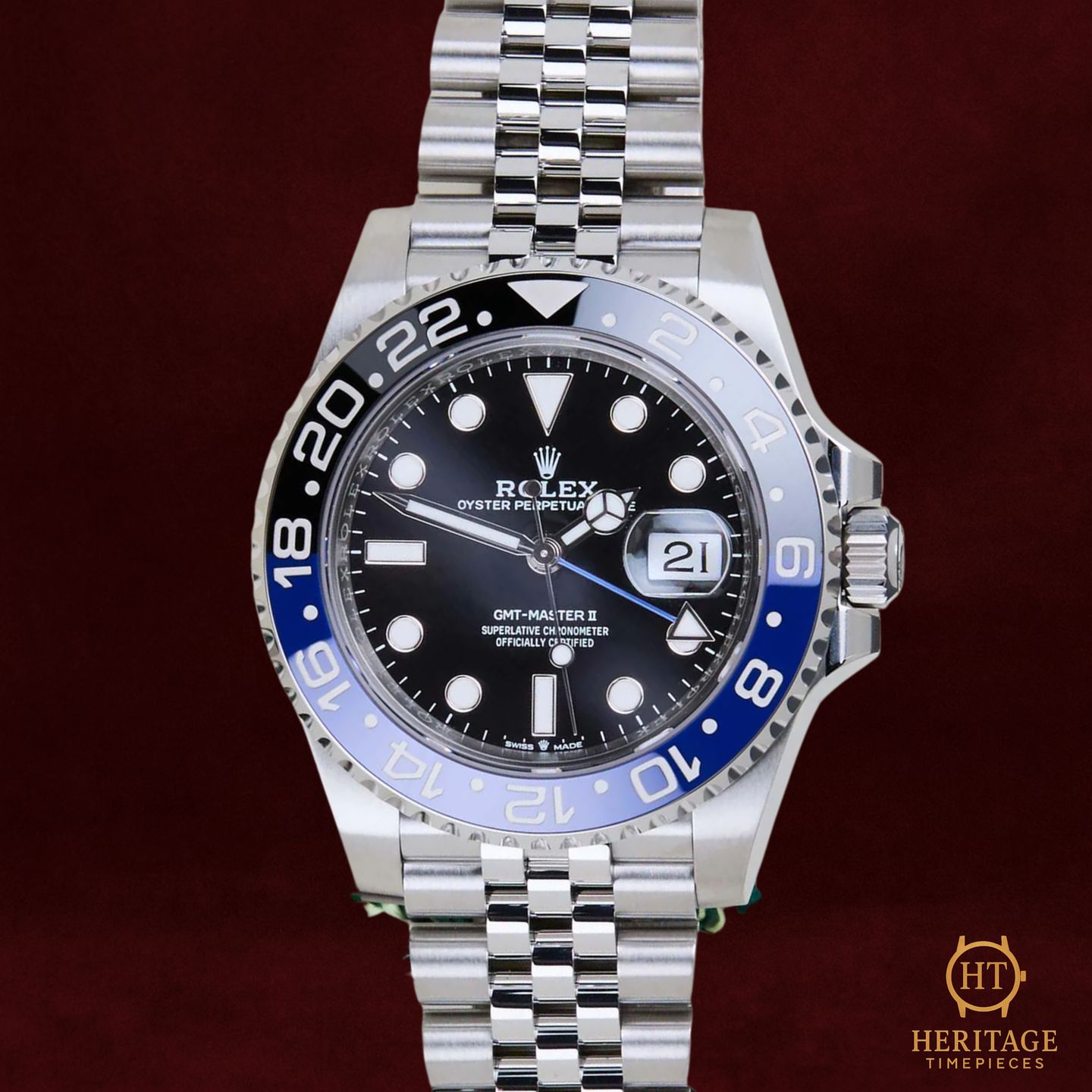 Rolex GMT-Master II 126710BLNR (2026) - Zwart wijzerplaat 40mm Staal (2/8)