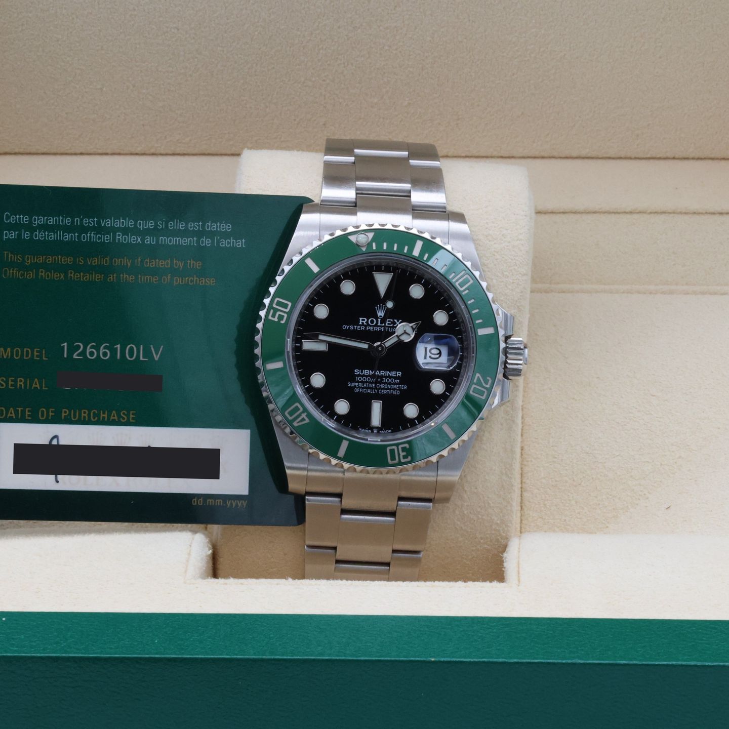 Rolex Submariner Date 126610LV (2022) - 41mm Staal (2/8)