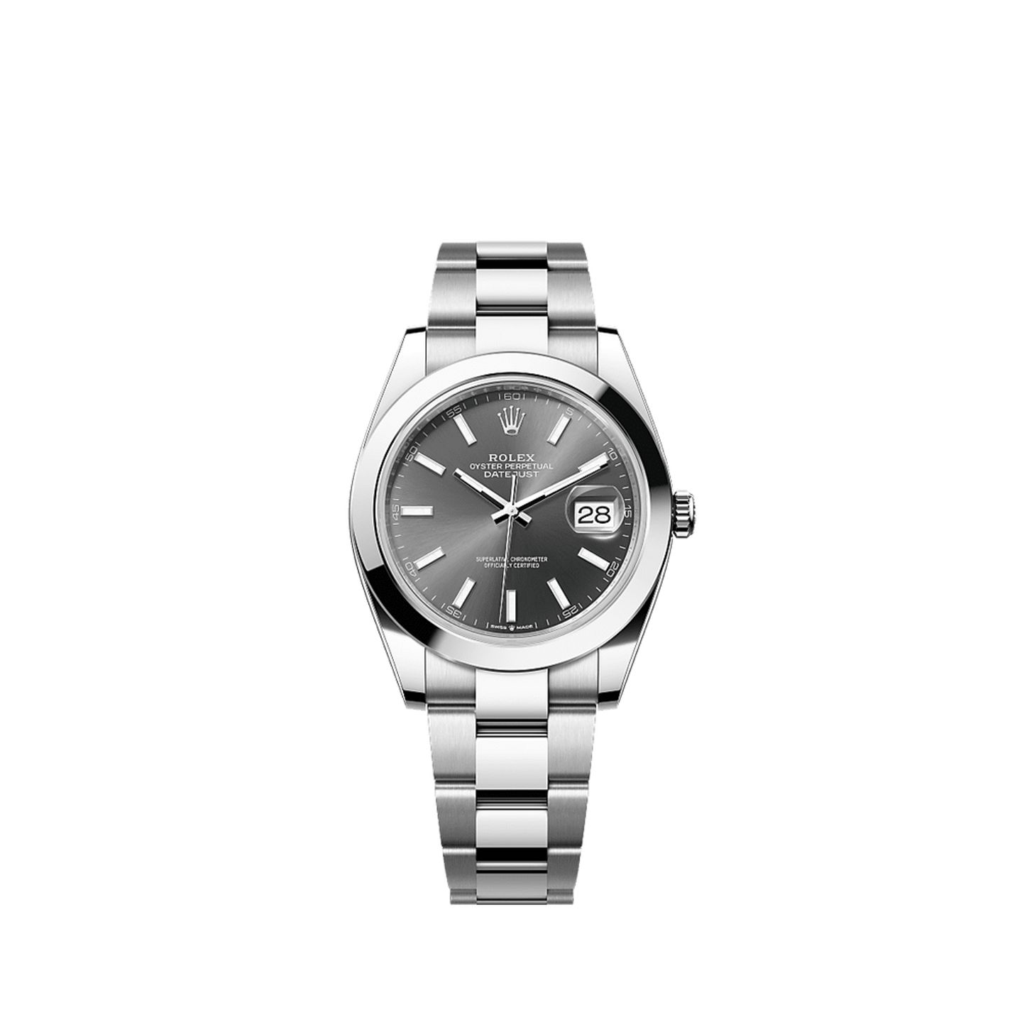 Rolex Datejust 41 126300 (2025) - Grey dial 41 mm Steel case (1/1)