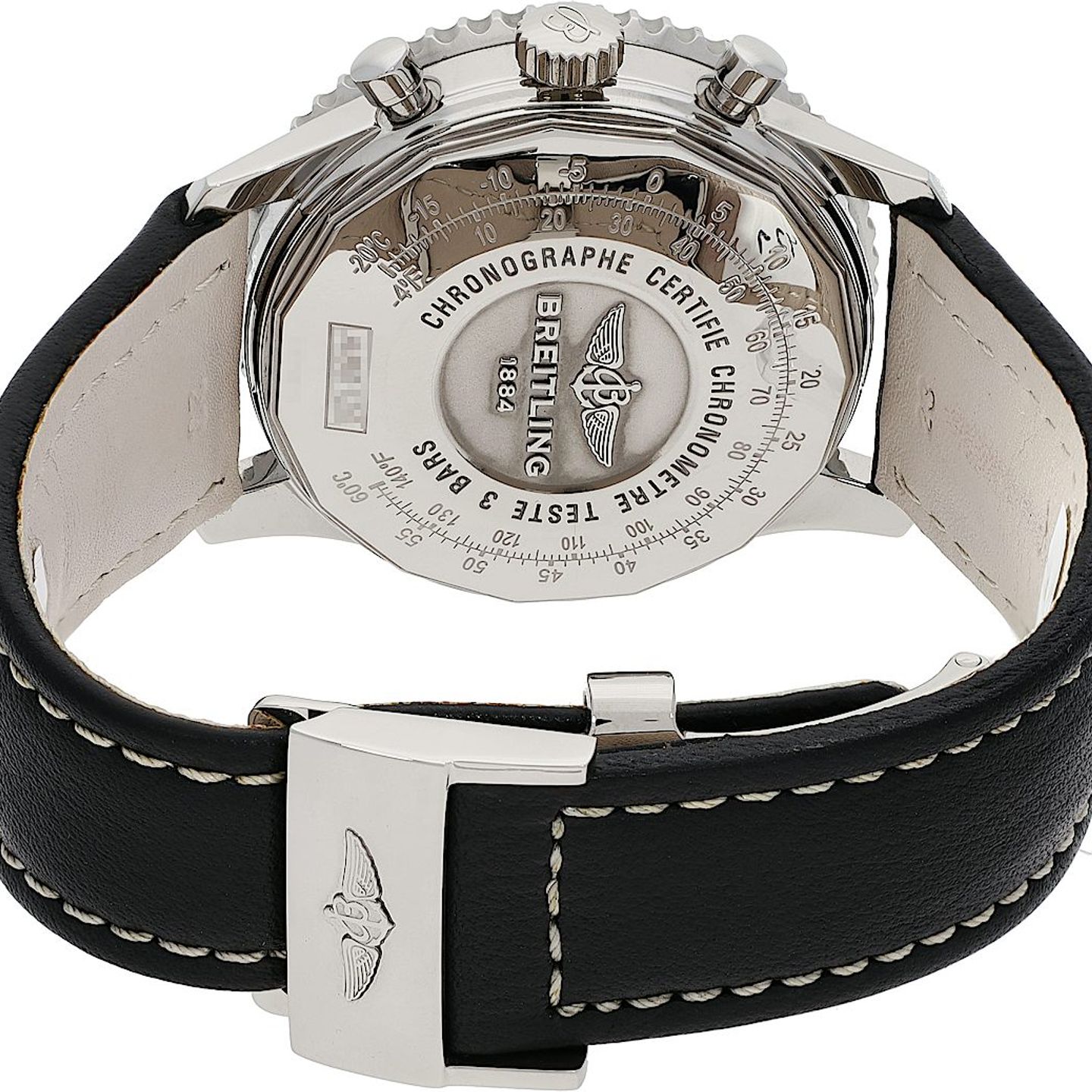 Breitling Navitimer 01 AB0120 (2015) - Zwart wijzerplaat 43mm Staal (5/5)