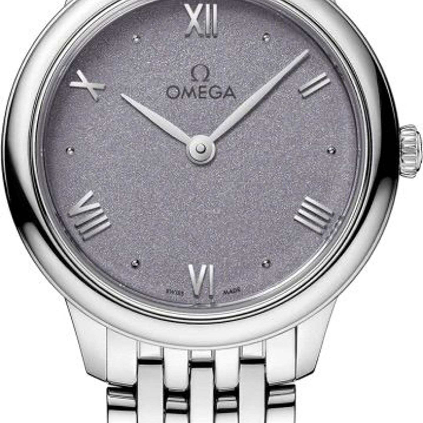 Omega De Ville 434.10.28.60.03.001 (2024) - Paars wijzerplaat 27mm Staal (1/1)