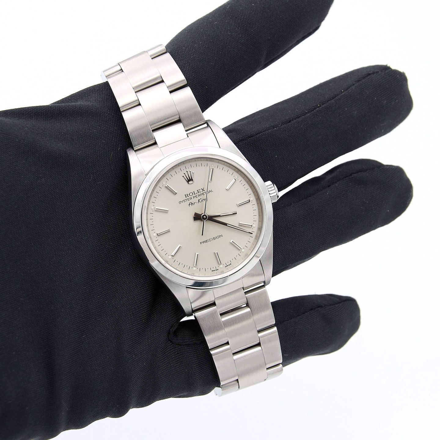 Rolex Air-King 14000 (Unknown (random serial)) - 34 mm Steel case (3/8)