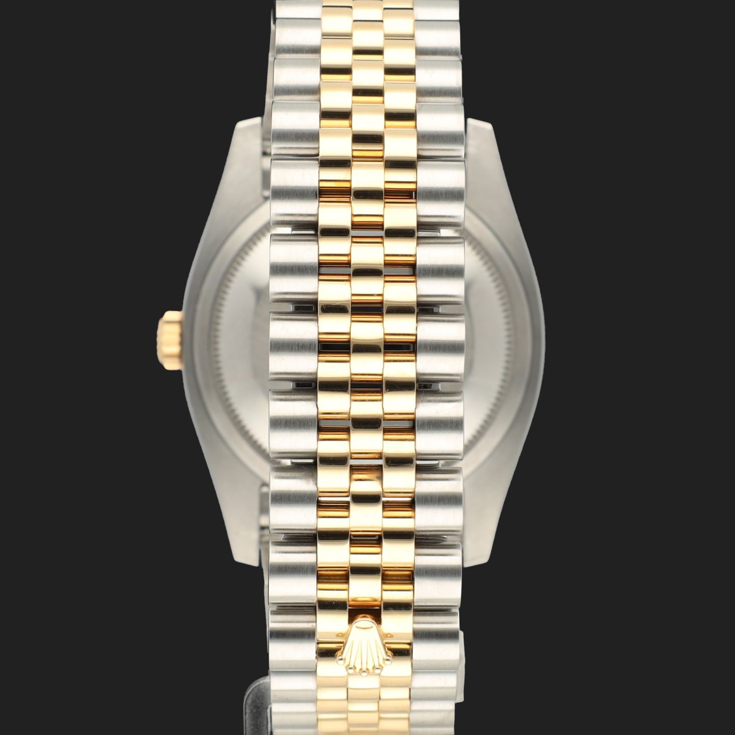 Rolex Datejust 36 116233 (2011) - Blue dial 36 mm Gold/Steel case (6/8)