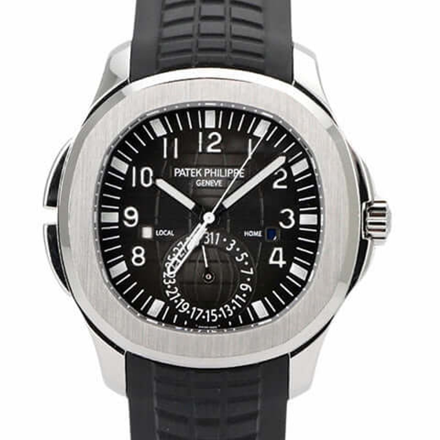 Patek Philippe Aquanaut 5164A-001 (2021) - Black dial 41 mm Steel case (1/8)