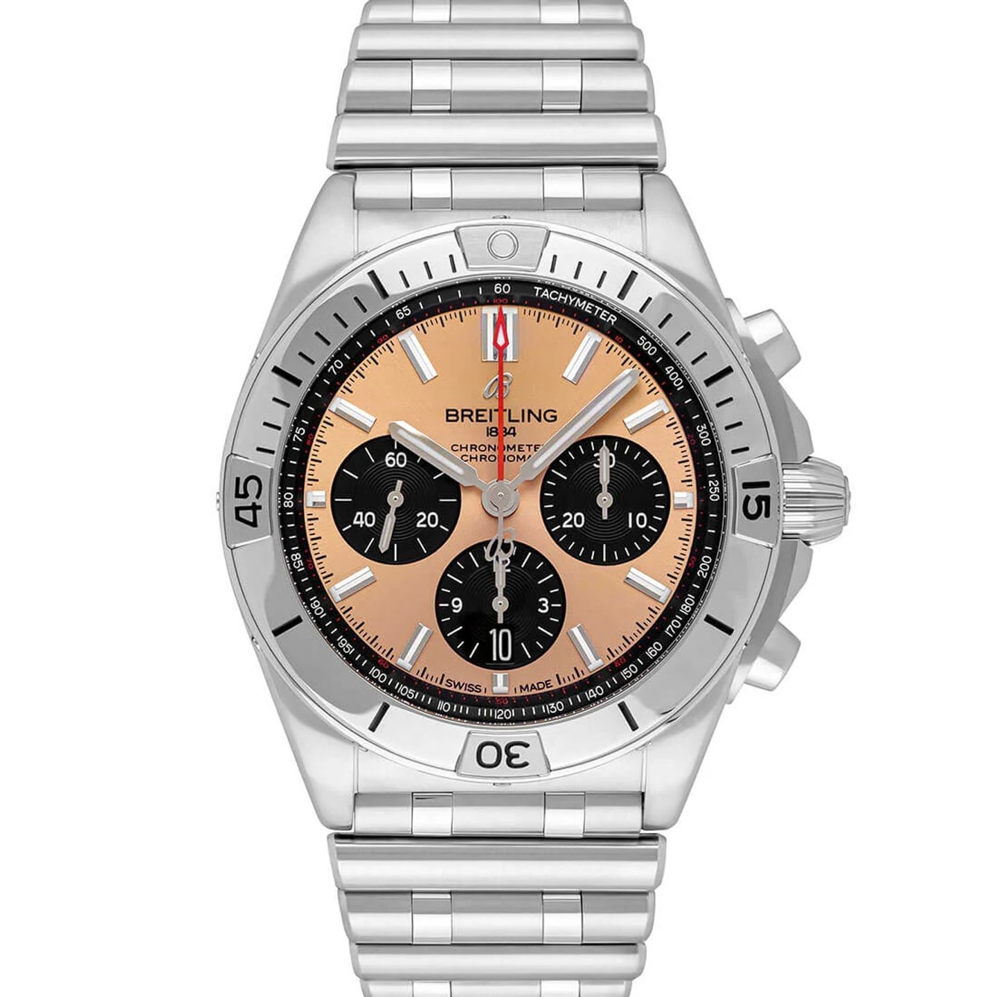 Breitling Chronomat 42 AB0134101K1A1 (2023) - Rood wijzerplaat 42mm Staal (1/2)