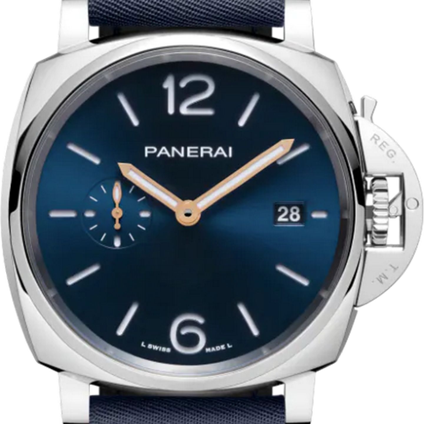Panerai Luminor Due PAM01429 (2026) - Blue dial 42 mm Steel case (1/1)