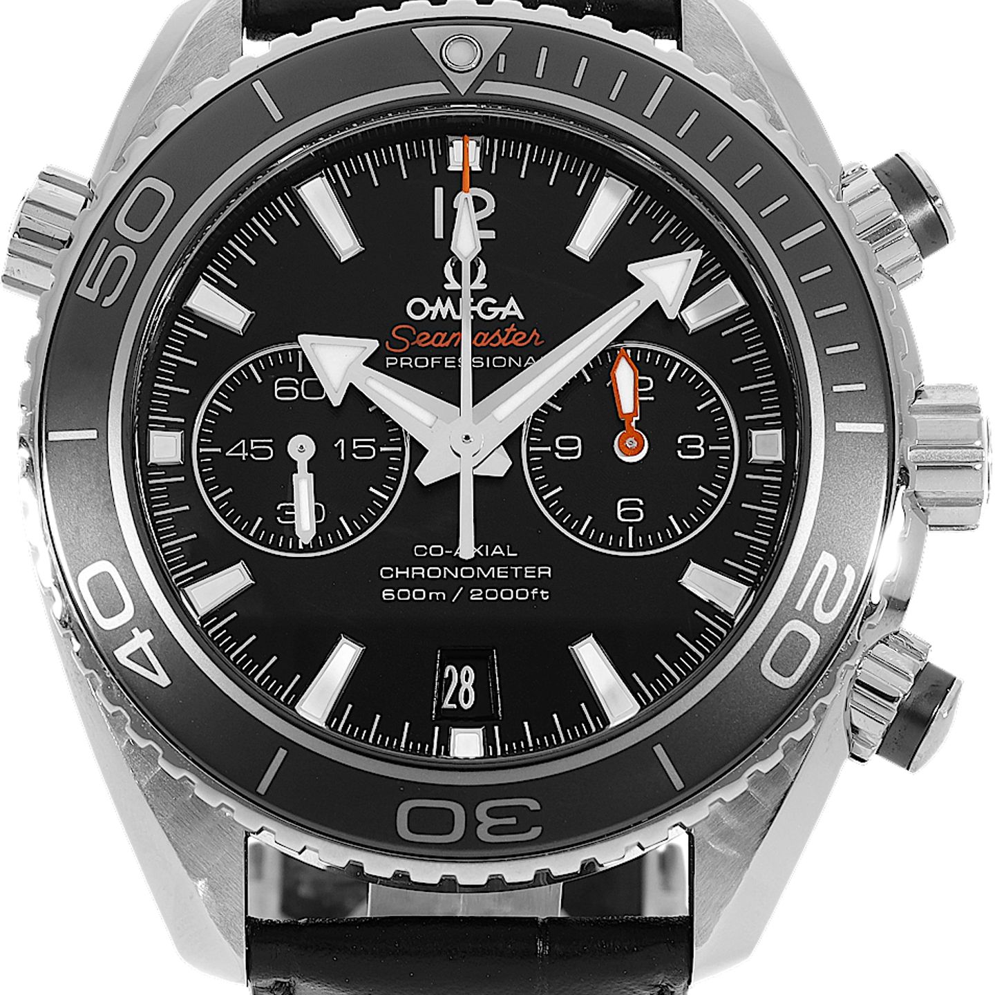 Omega Seamaster Planet Ocean Chronograph 232.32.46.51.01.003 (2016) - Black dial 46 mm Steel case (2/5)