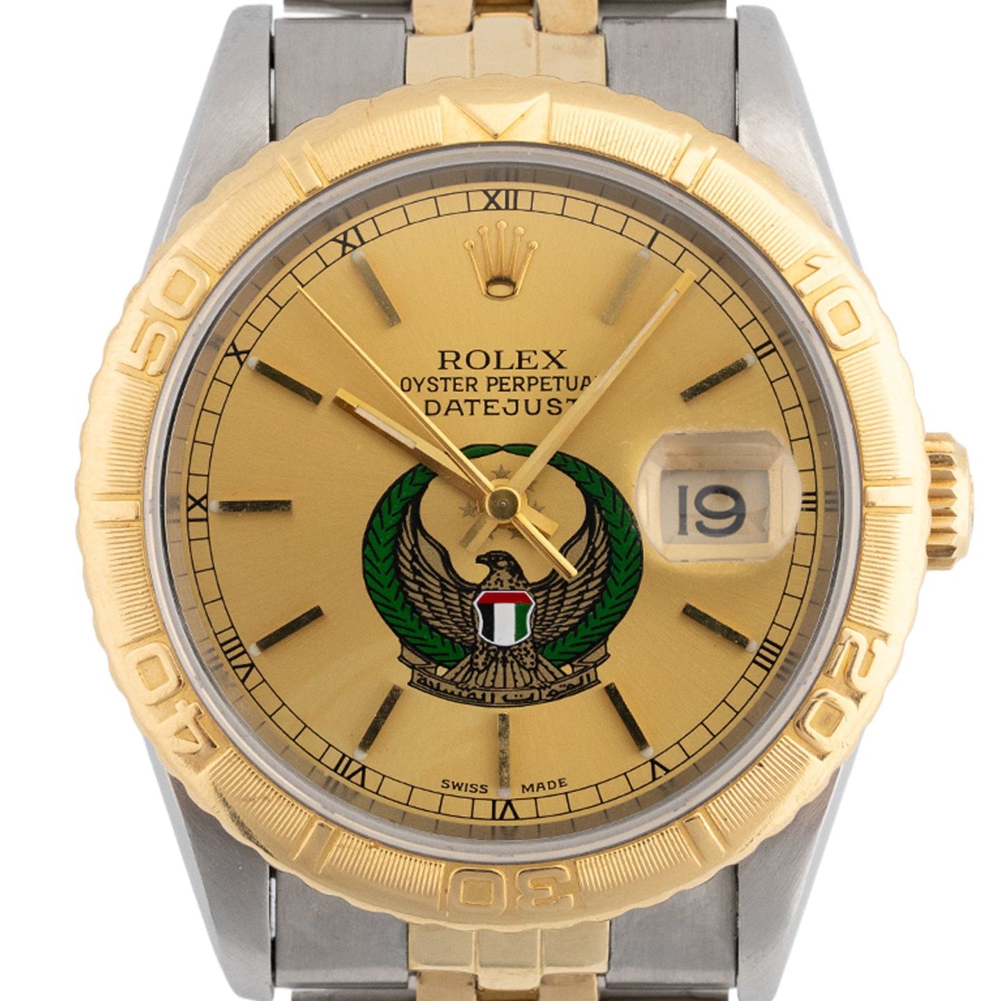 Rolex Datejust Turn-O-Graph 16263 (2002) - 36 mm Gold/Steel case (2/6)