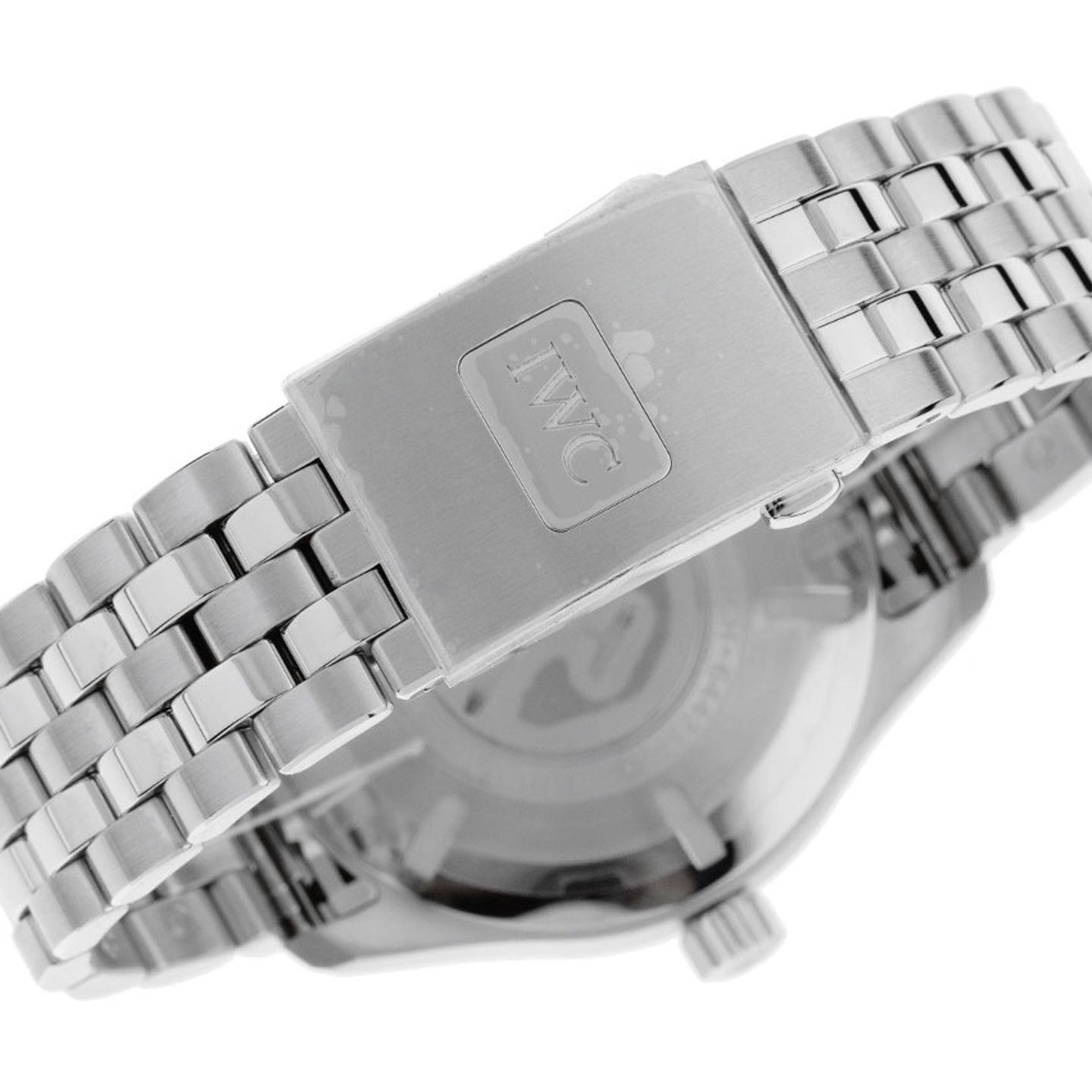 IWC Pilot Mark IW328202 (2023) - Zwart wijzerplaat 40mm Staal (7/7)