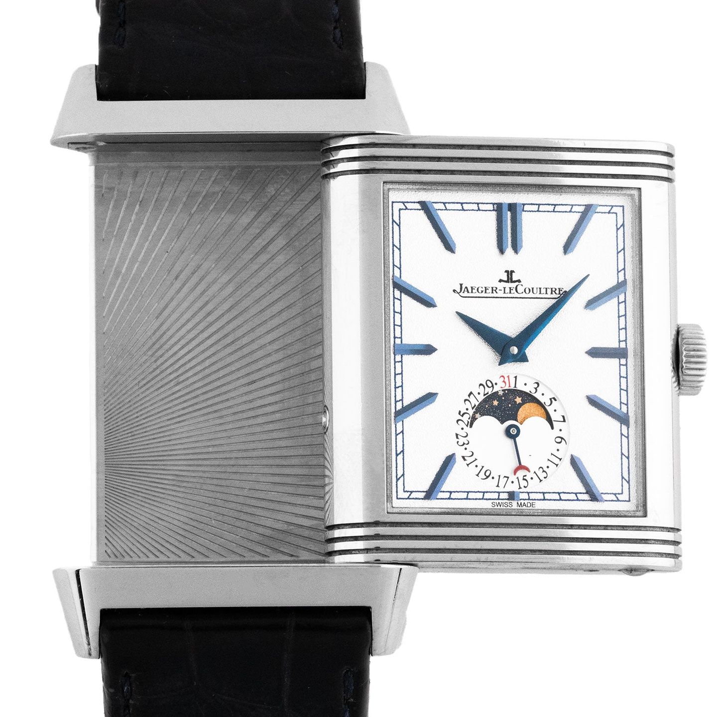 Jaeger-LeCoultre Reverso Q3958420 (2018) - Zilver wijzerplaat 30mm Staal (3/7)