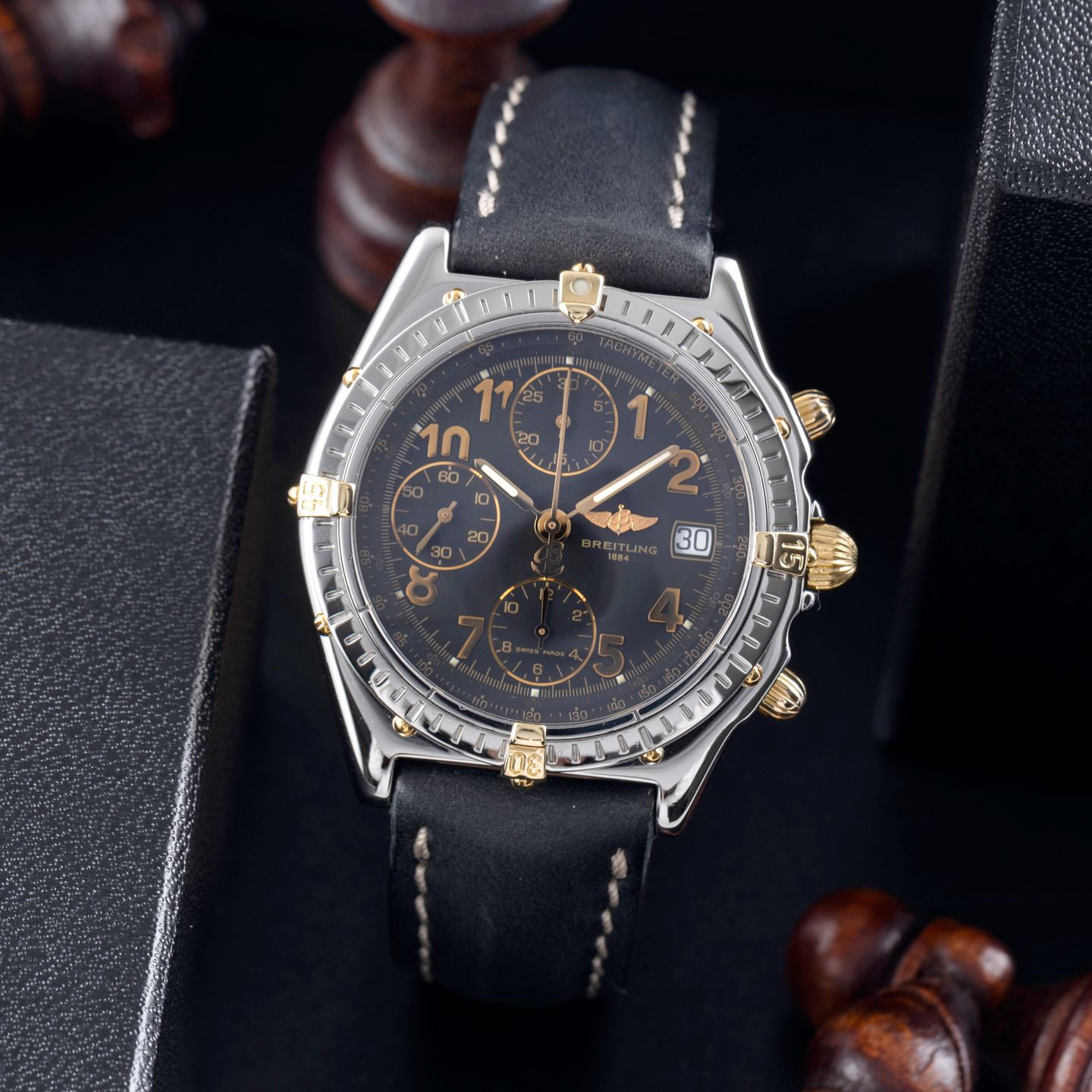 Breitling Chronomat B13050.1 (1995) - 39mm Staal (1/8)