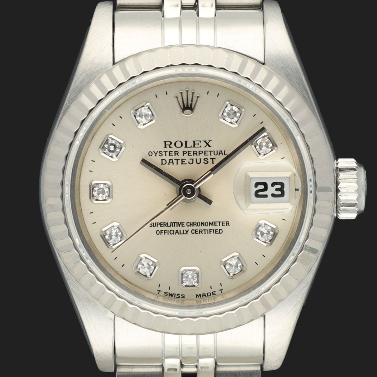 Rolex Lady-Datejust 69174 (1996) - 26 mm Steel case (2/8)