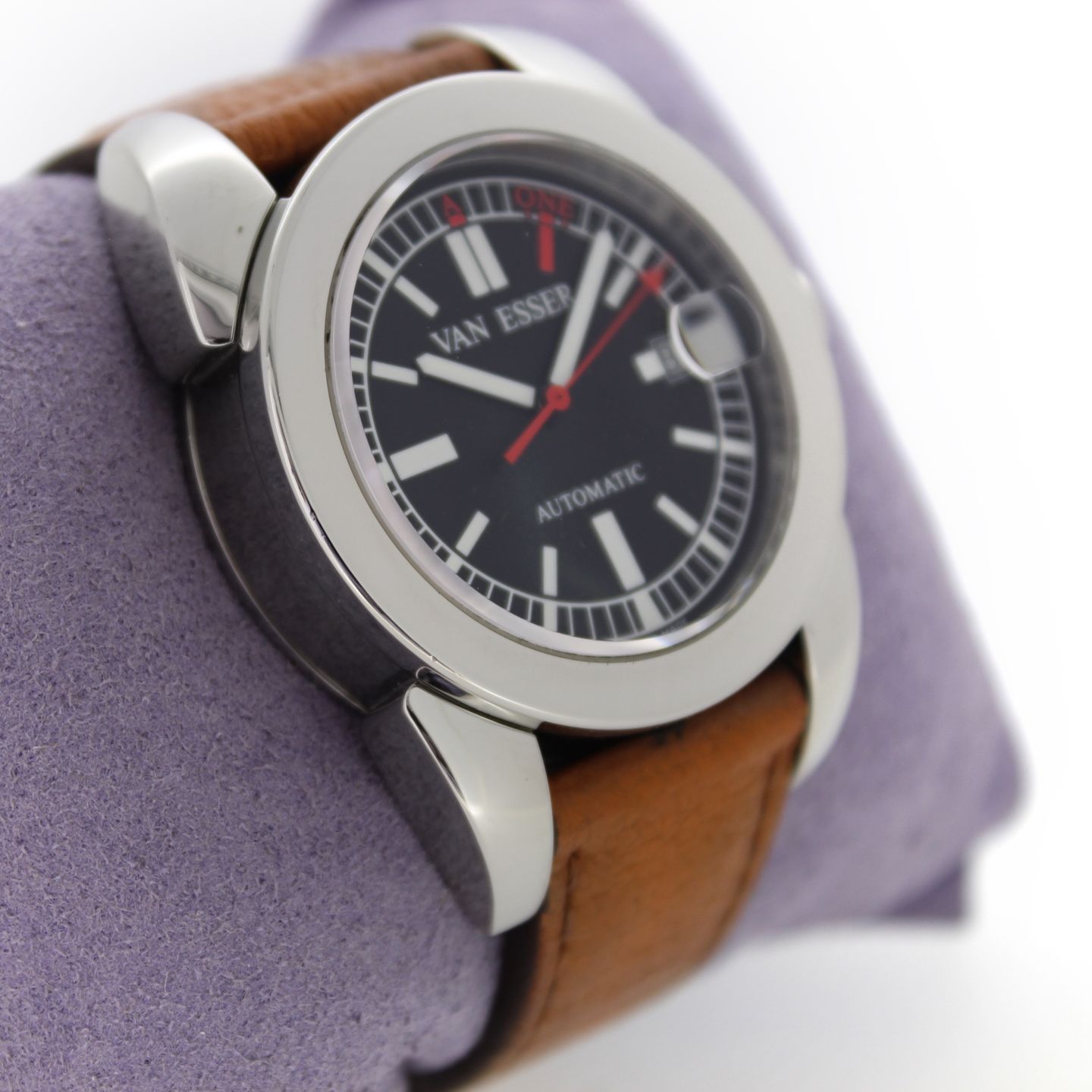 Van Esser Unknown A1-3801-167-ST (2012) - Black dial 38 mm Steel case (7/7)