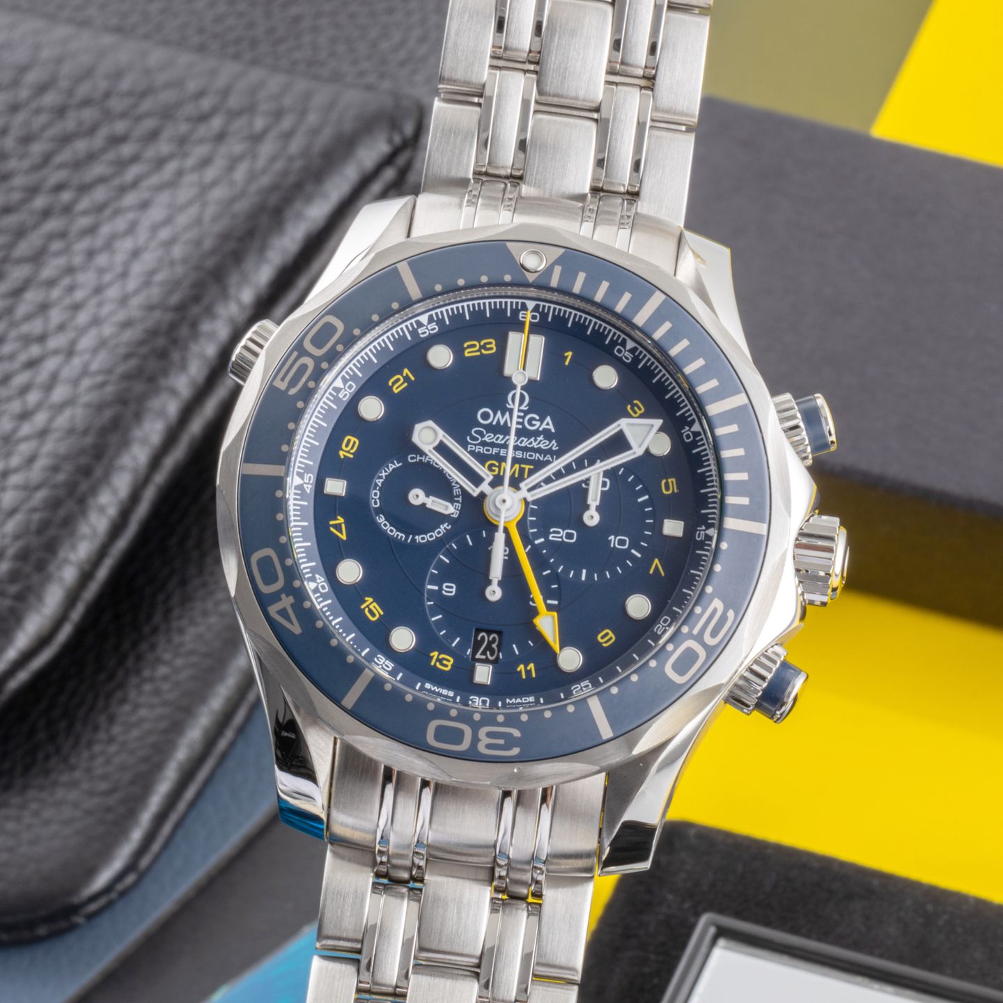 Omega Seamaster Diver 300 M 212.30.44.52.03.001 (Unknown (random serial)) - Blue dial 44 mm Steel case (3/8)